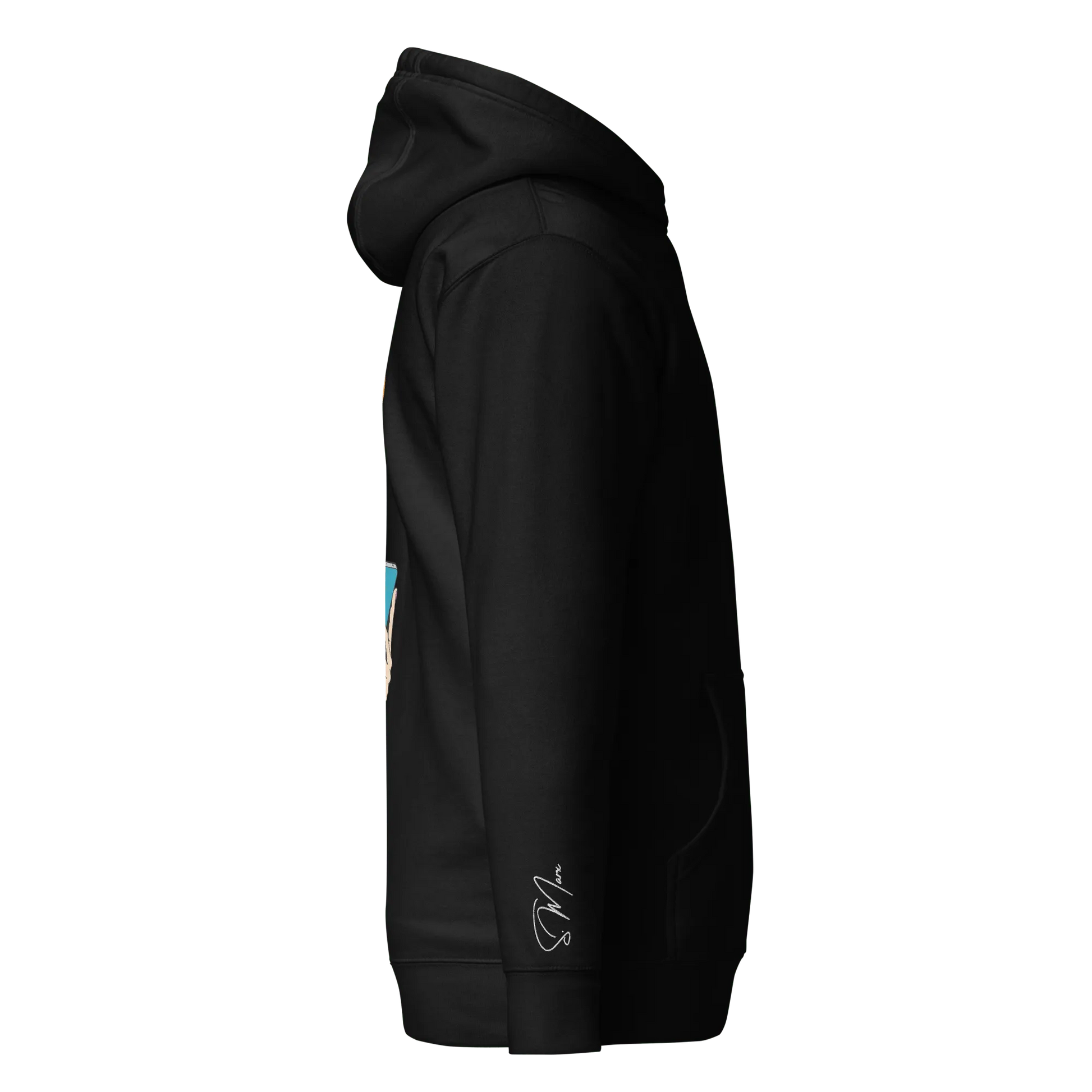 Hoodie "be social" - Hoodie - flyliving
