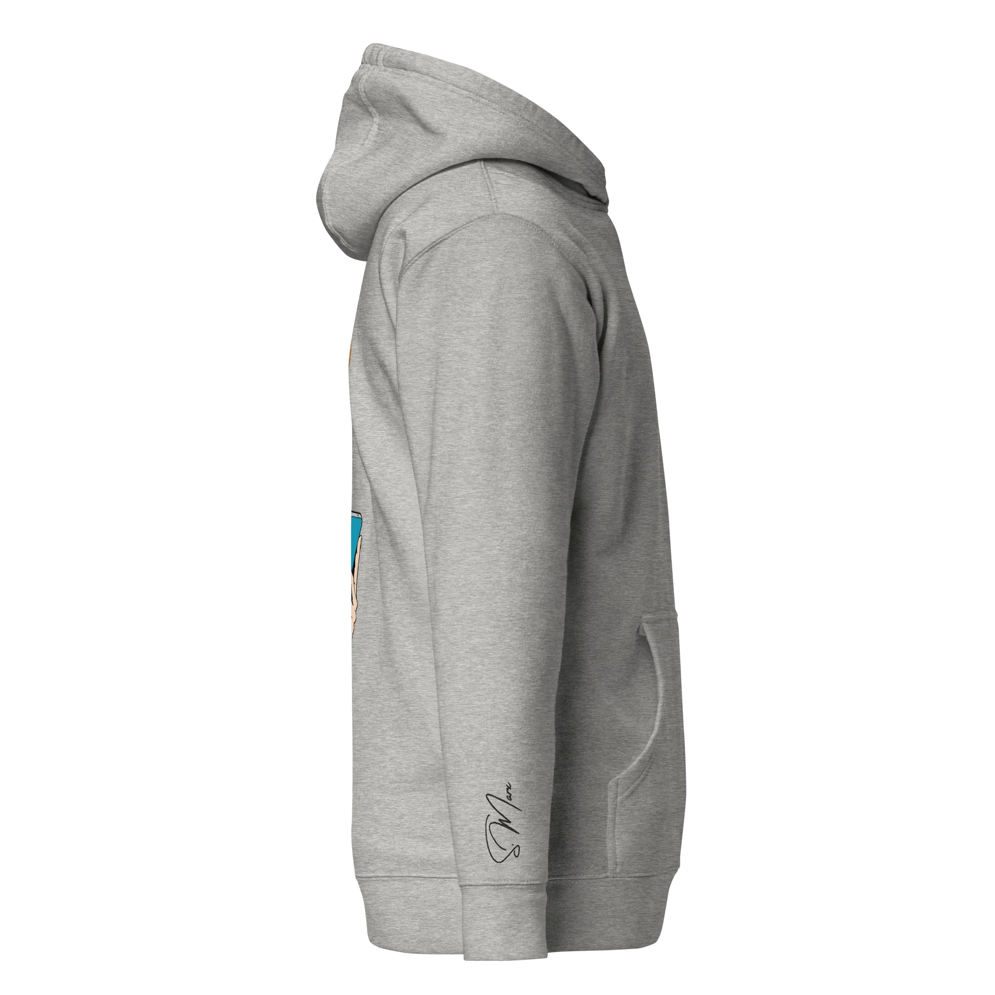 Hoodie "be social" - Hoodie - flyliving