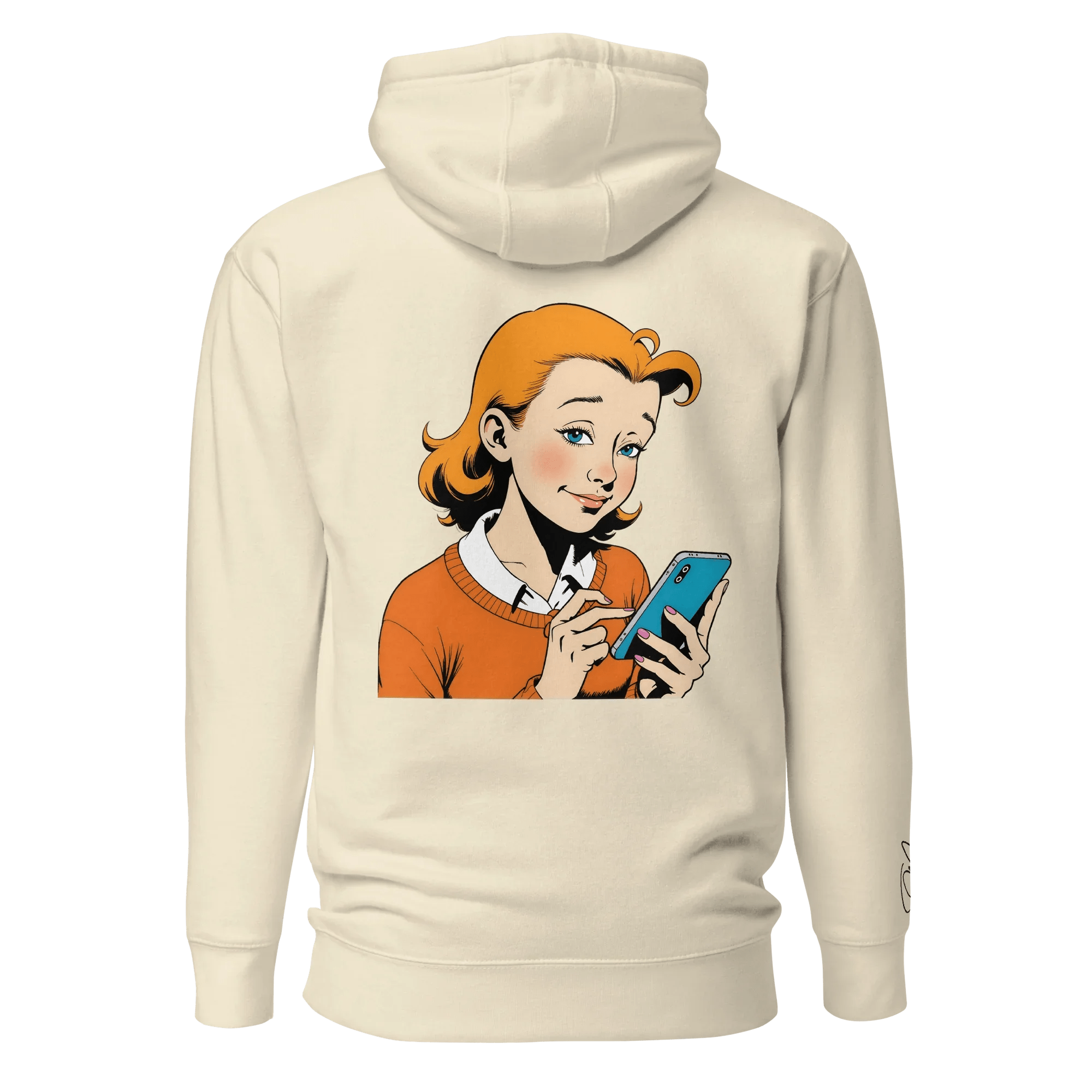 Hoodie "be social" - Hoodie - flyliving