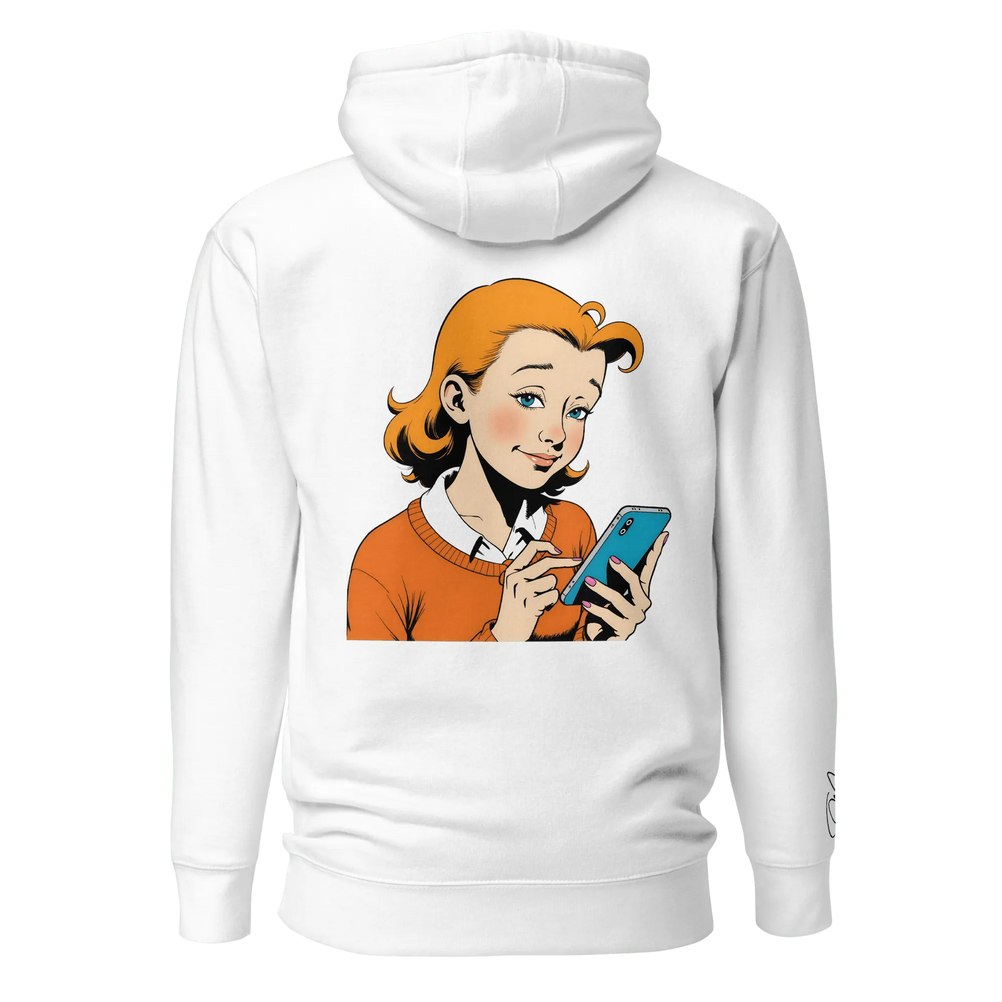 Hoodie "be social" - Hoodie - flyliving