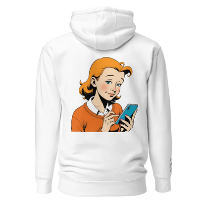 Hoodie "be social" - Hoodie - flyliving