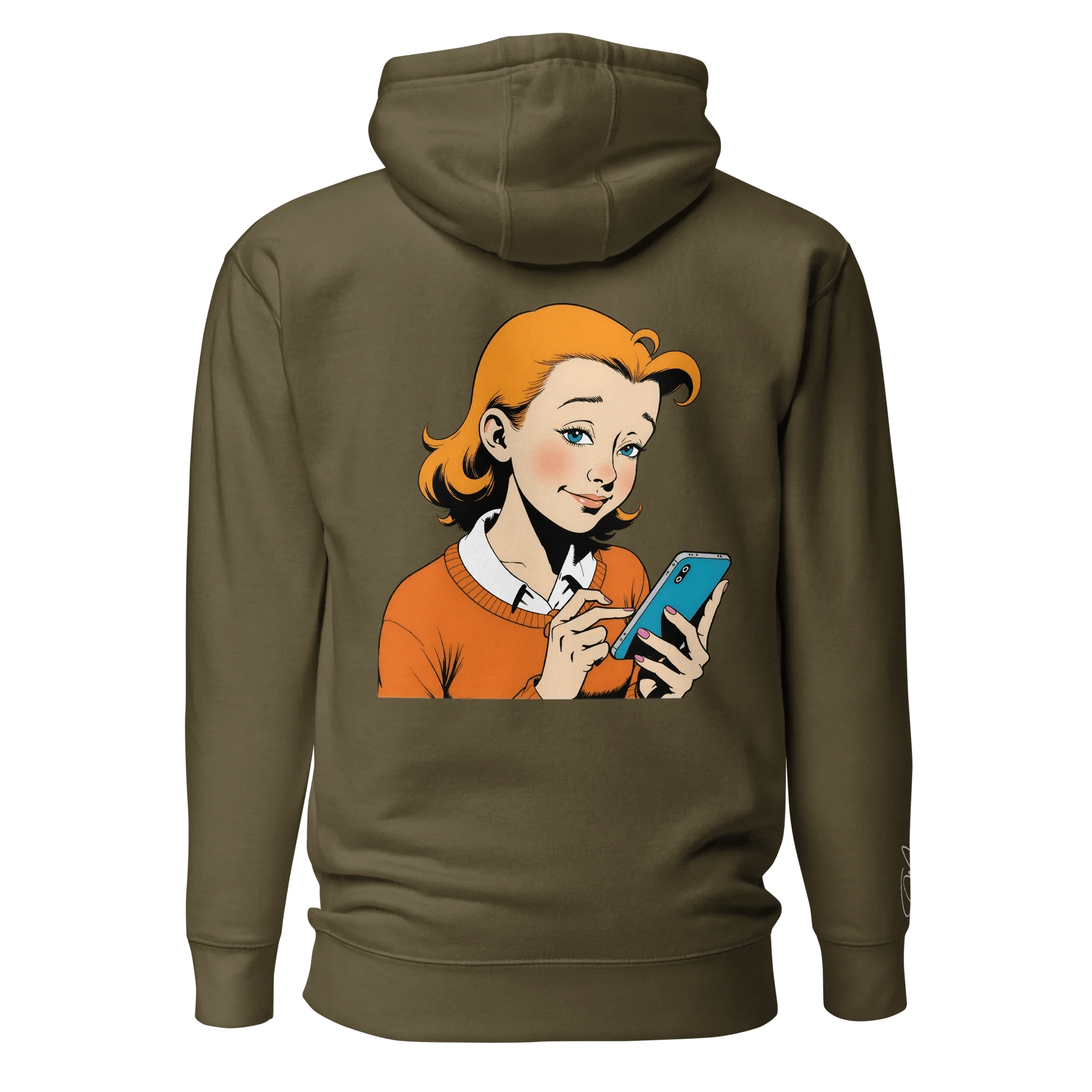 Hoodie "be social" - Hoodie - flyliving