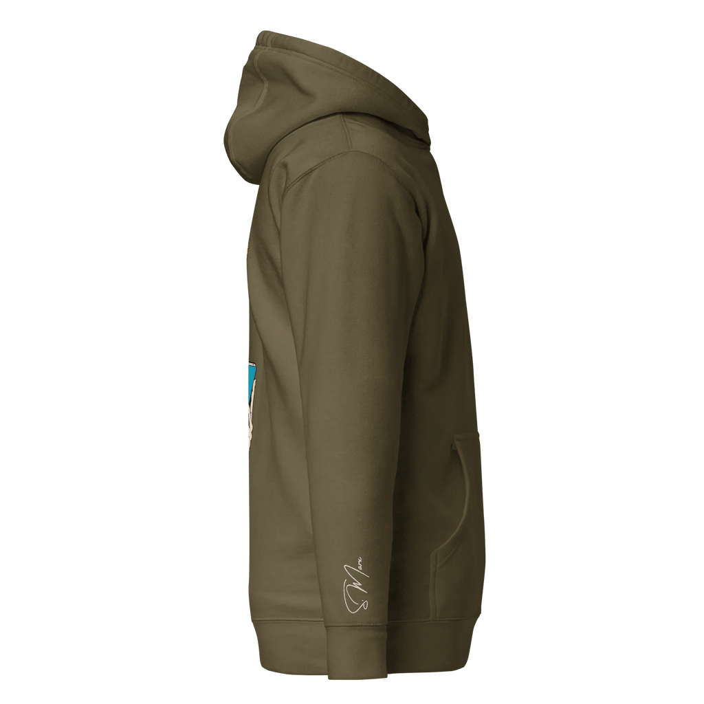 Hoodie "be social" - Hoodie - flyliving