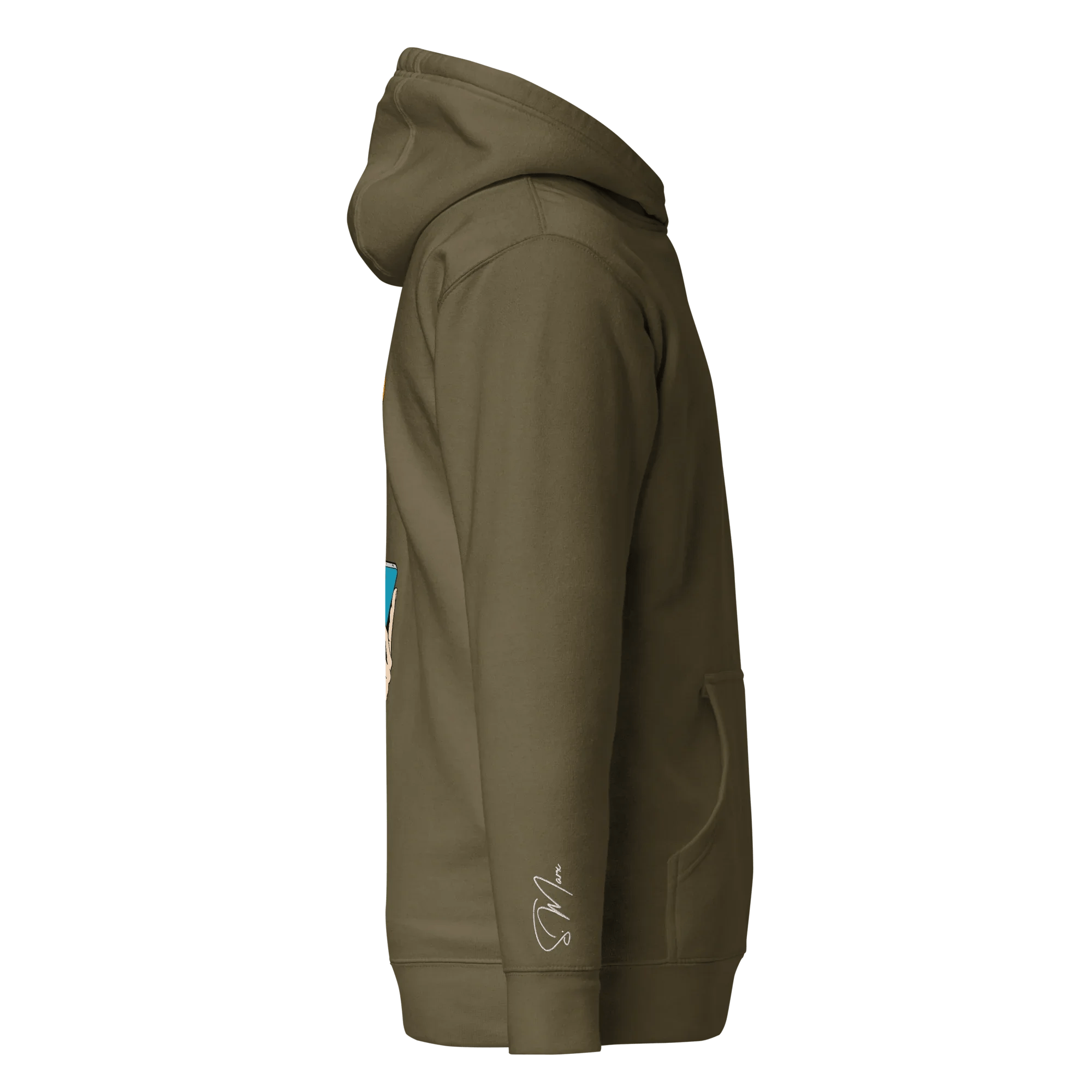 Hoodie "be social" - Hoodie - flyliving