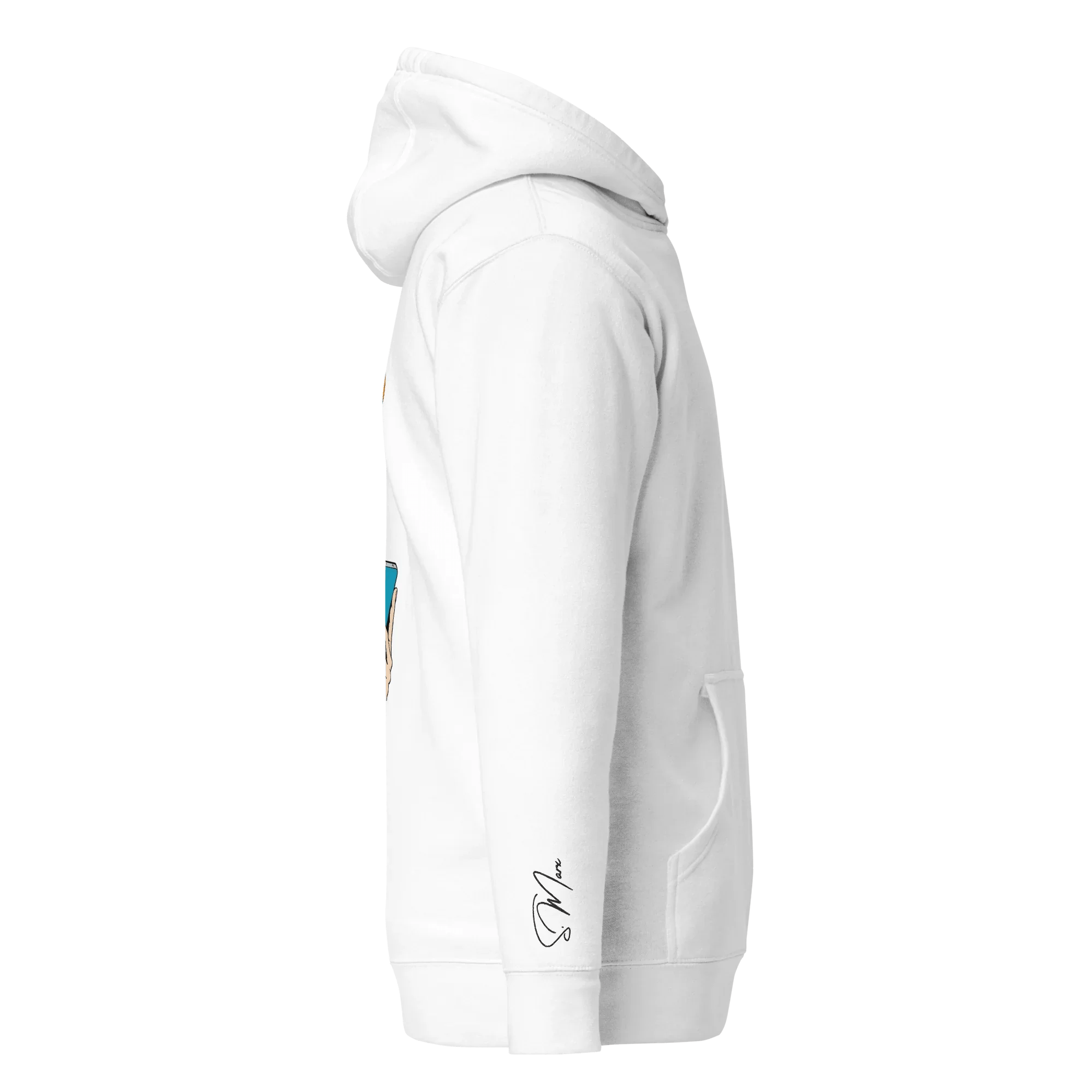 Hoodie "be social" - Hoodie - flyliving