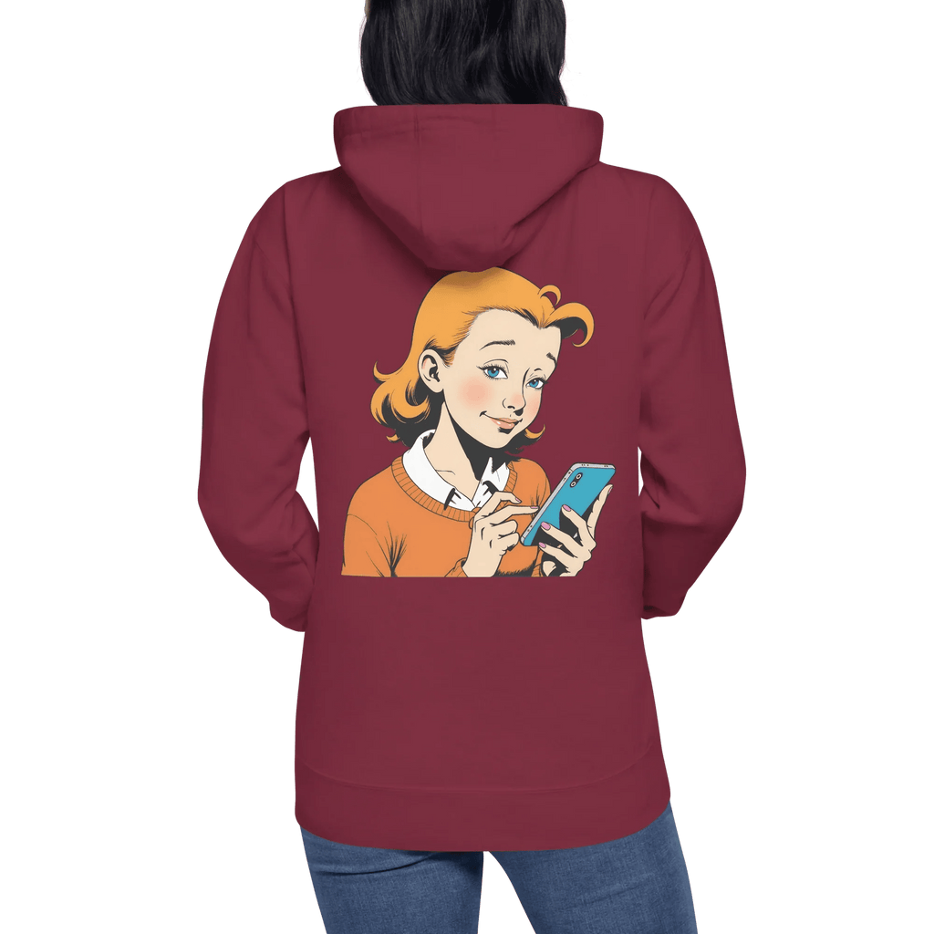 Hoodie "be social" - Hoodie - flyliving