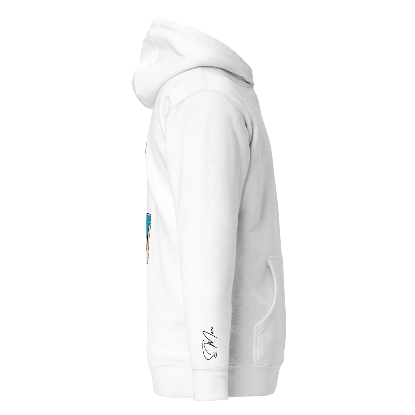 Hoodie "be social" - Hoodie - flyliving