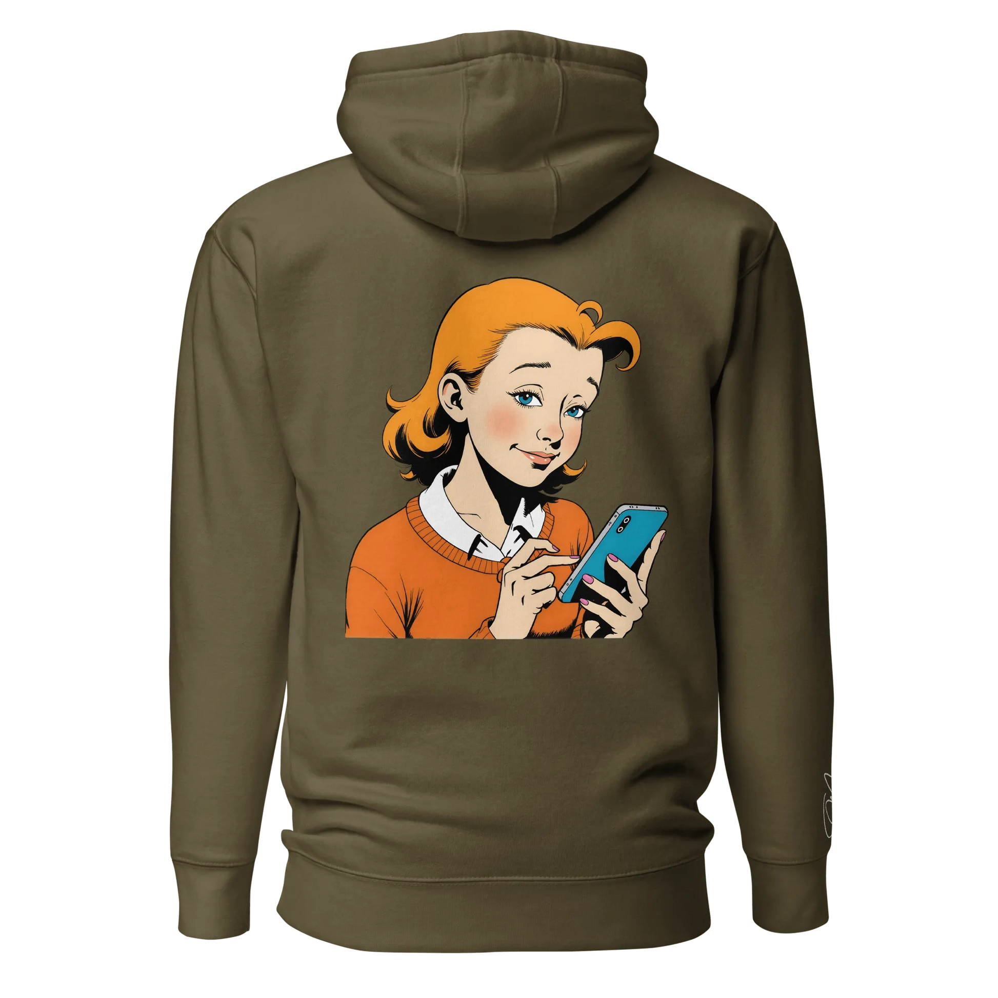 Hoodie "be social" - Hoodie - flyliving