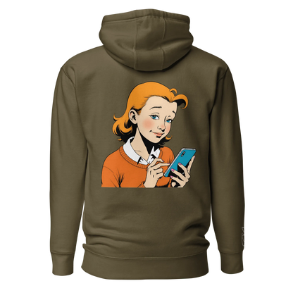 Hoodie "be social" - Hoodie - flyliving