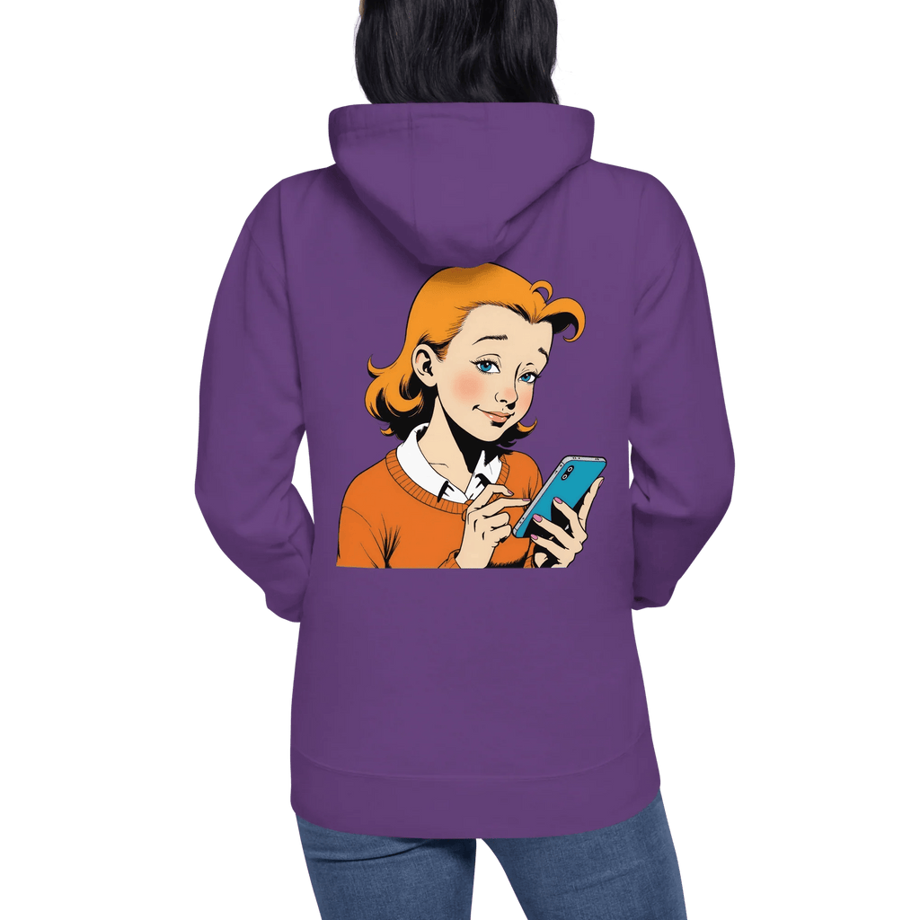 Hoodie "be social" - Hoodie - flyliving