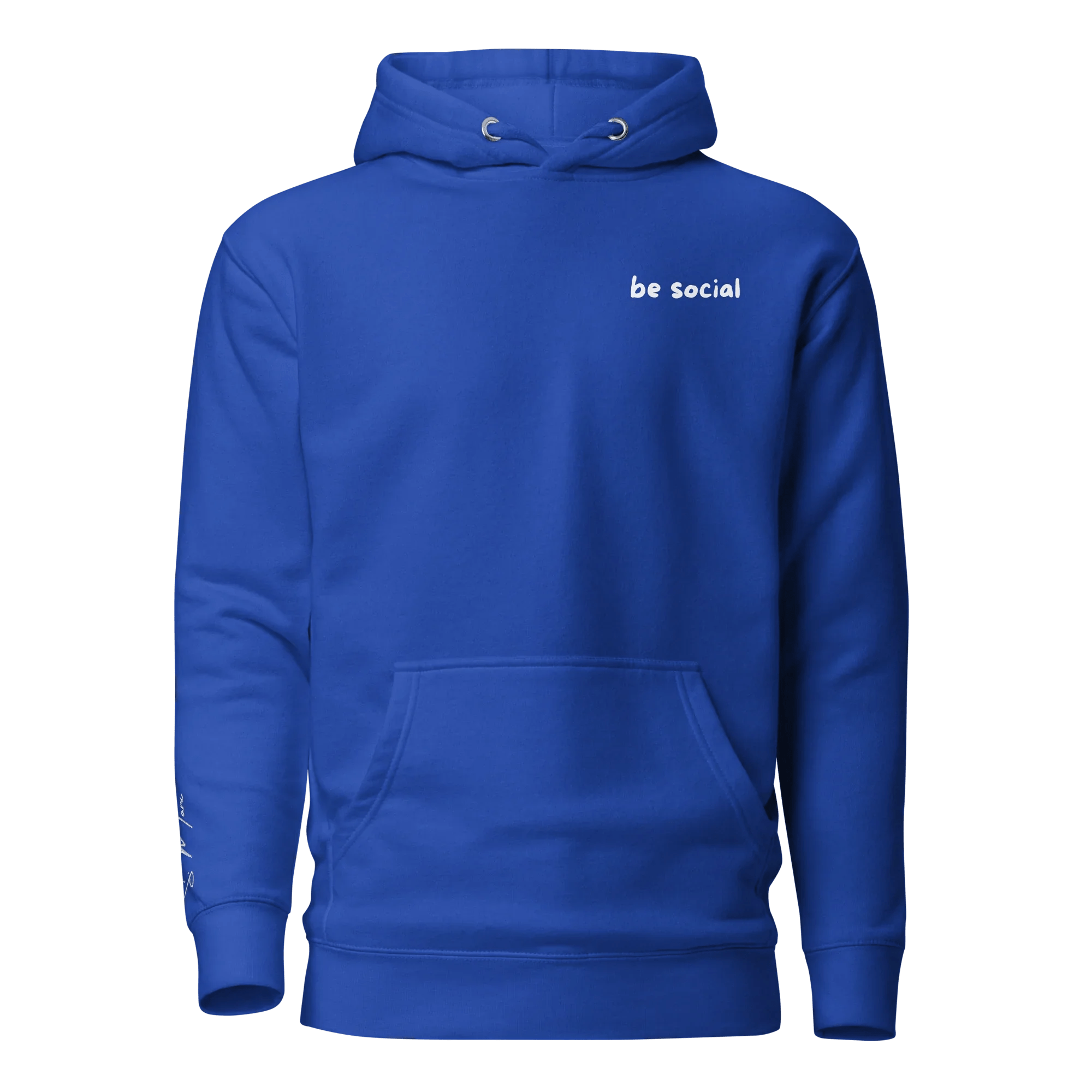 Hoodie "be social" - Hoodie - flyliving