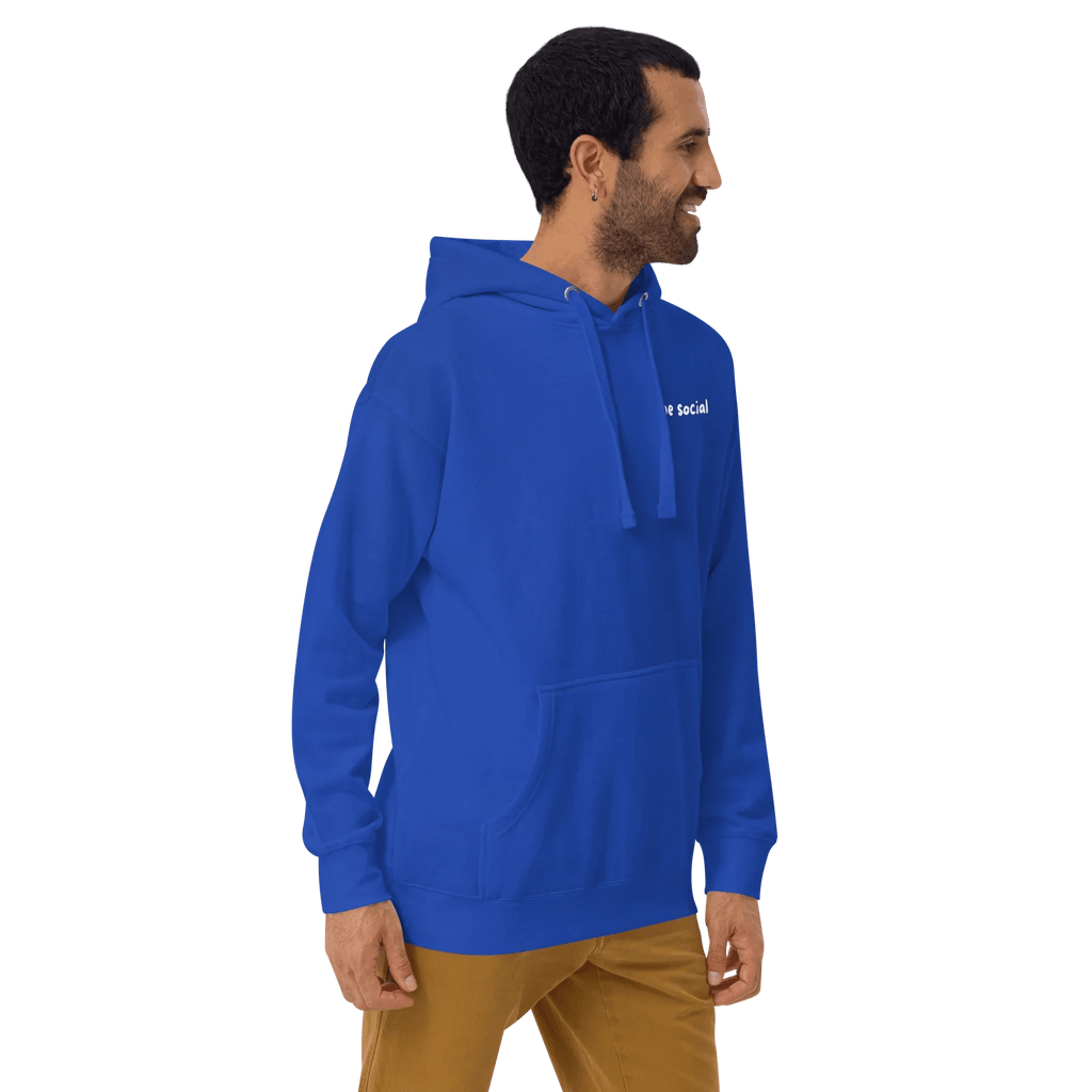 Hoodie "be social" - Hoodie - flyliving
