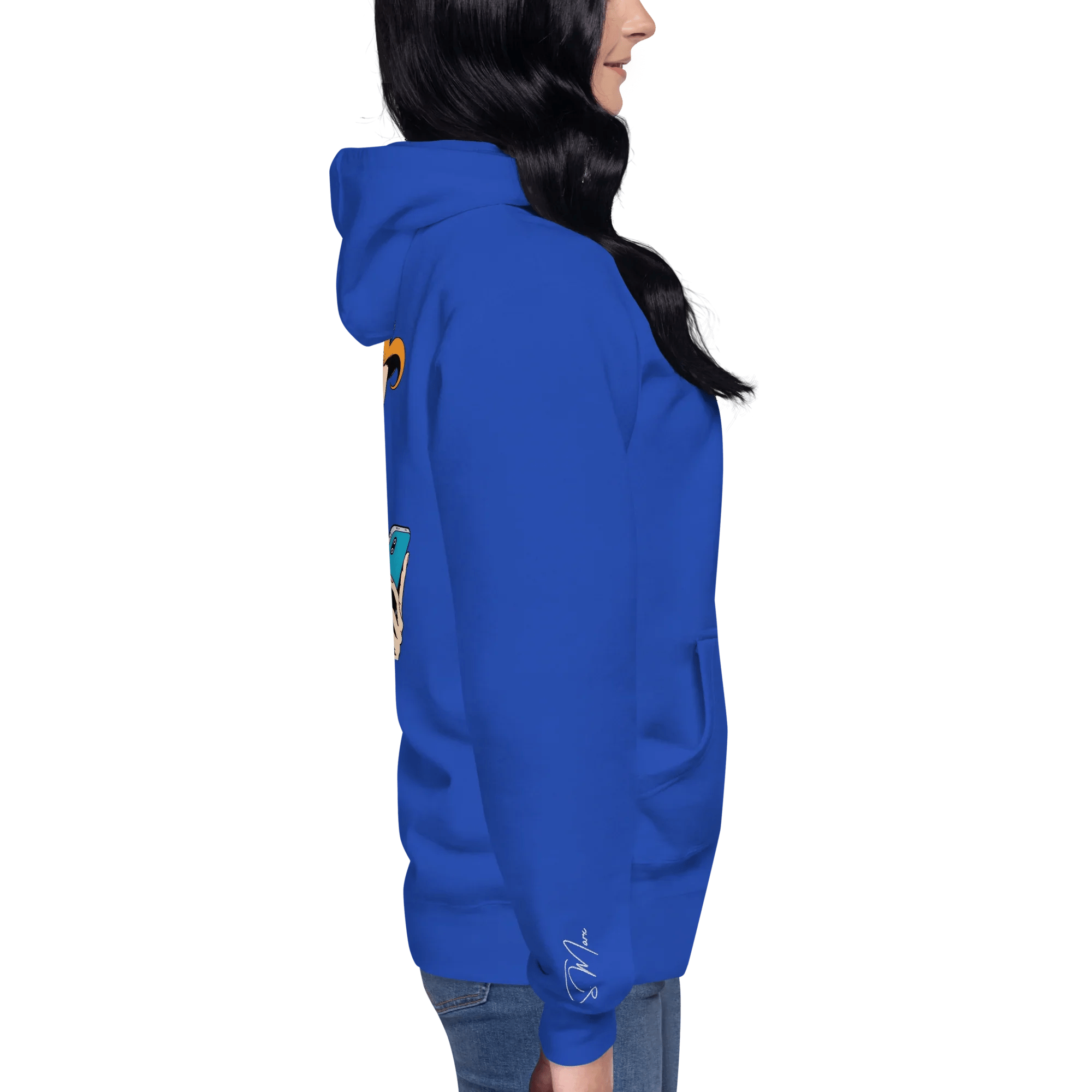 Hoodie "be social" - Hoodie - flyliving