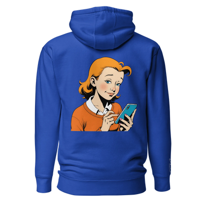Hoodie "be social" - Hoodie - flyliving