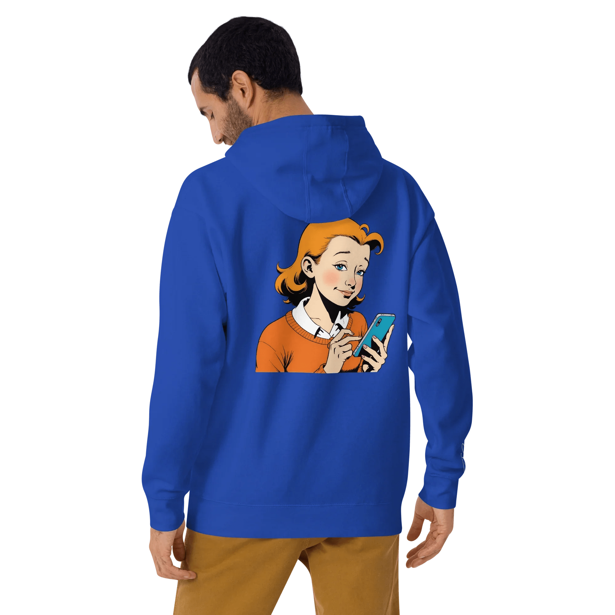 Hoodie "be social" - Hoodie - flyliving