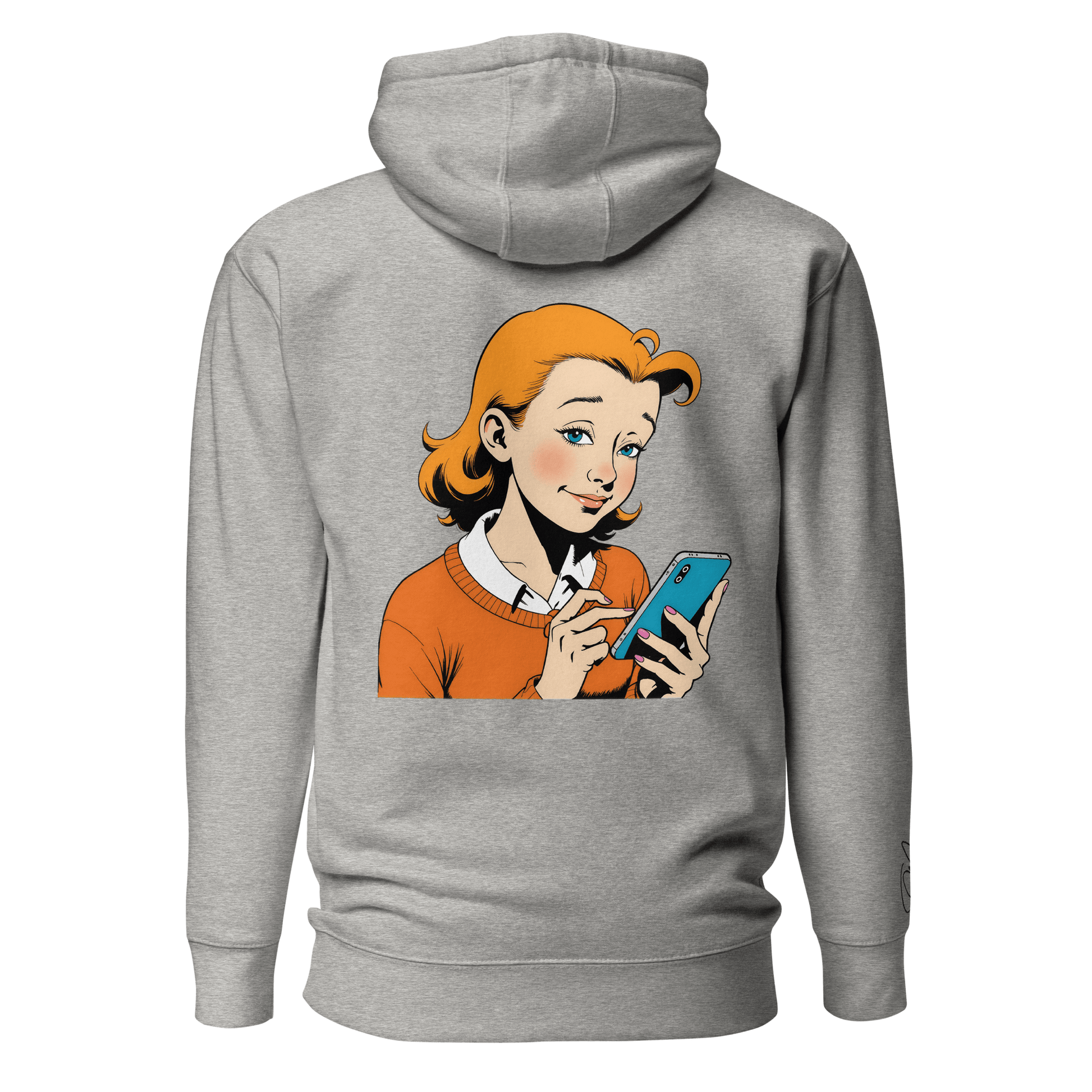Hoodie "be social" - Hoodie - flyliving