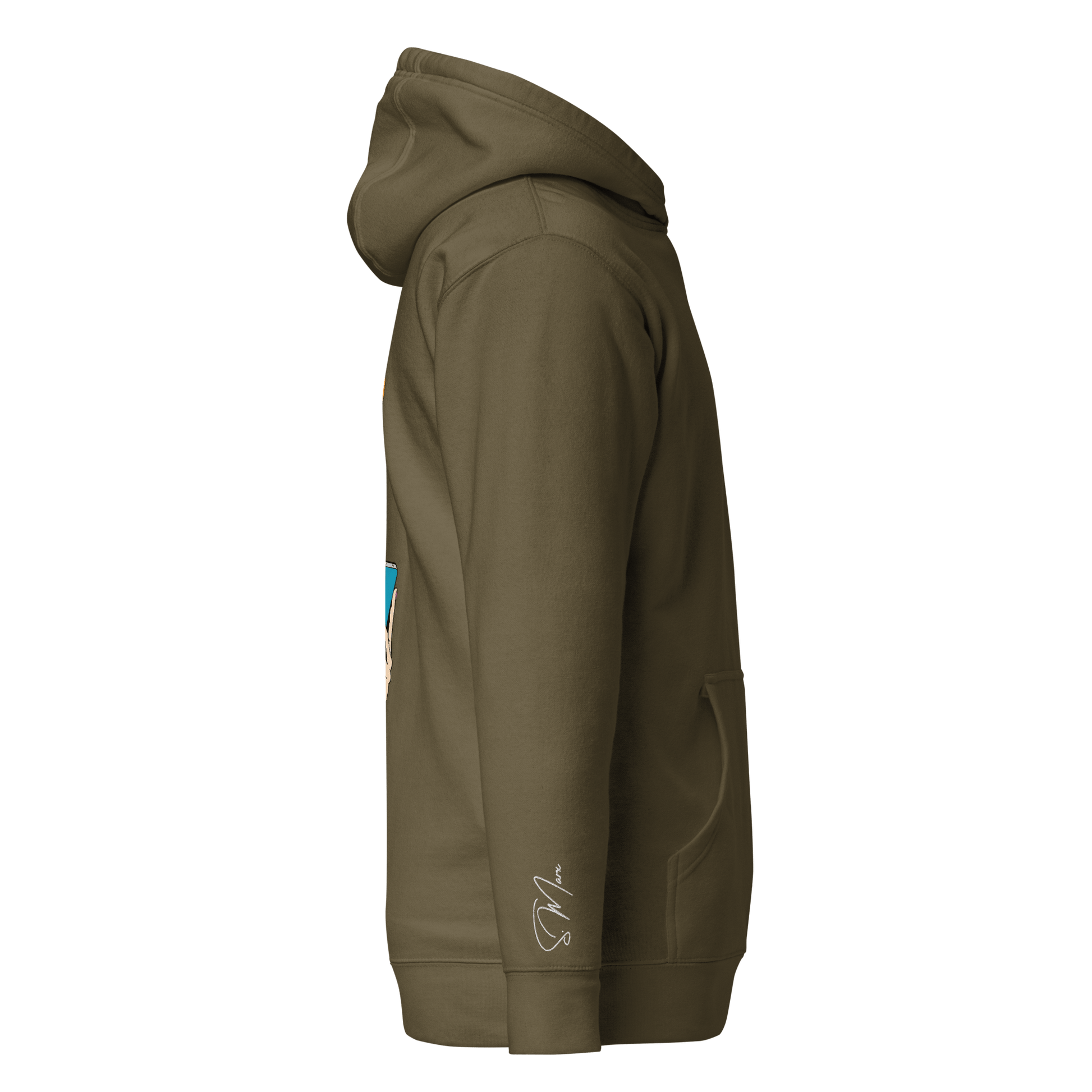 Hoodie "be social" - Hoodie - flyliving