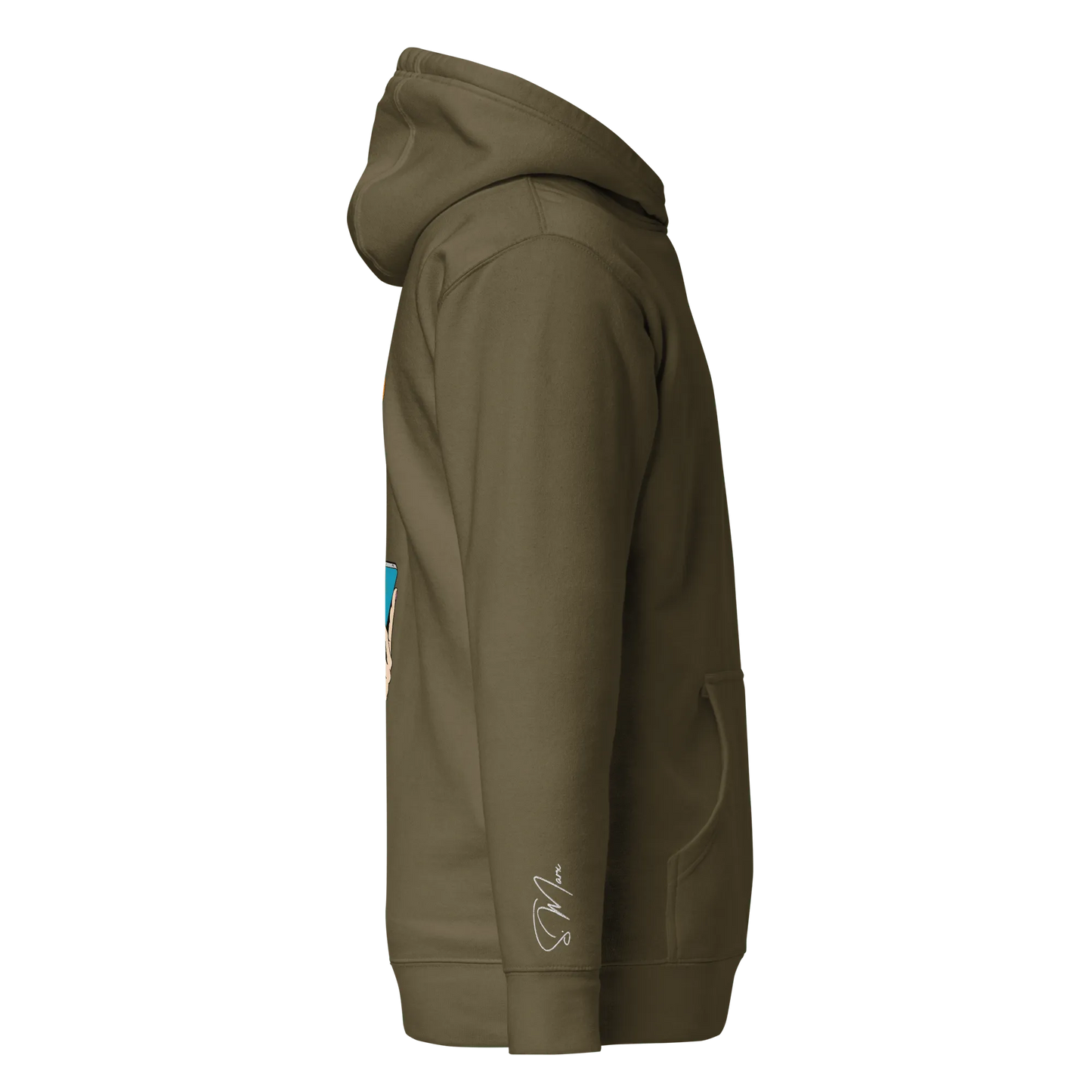 Hoodie "be social" - Hoodie - flyliving