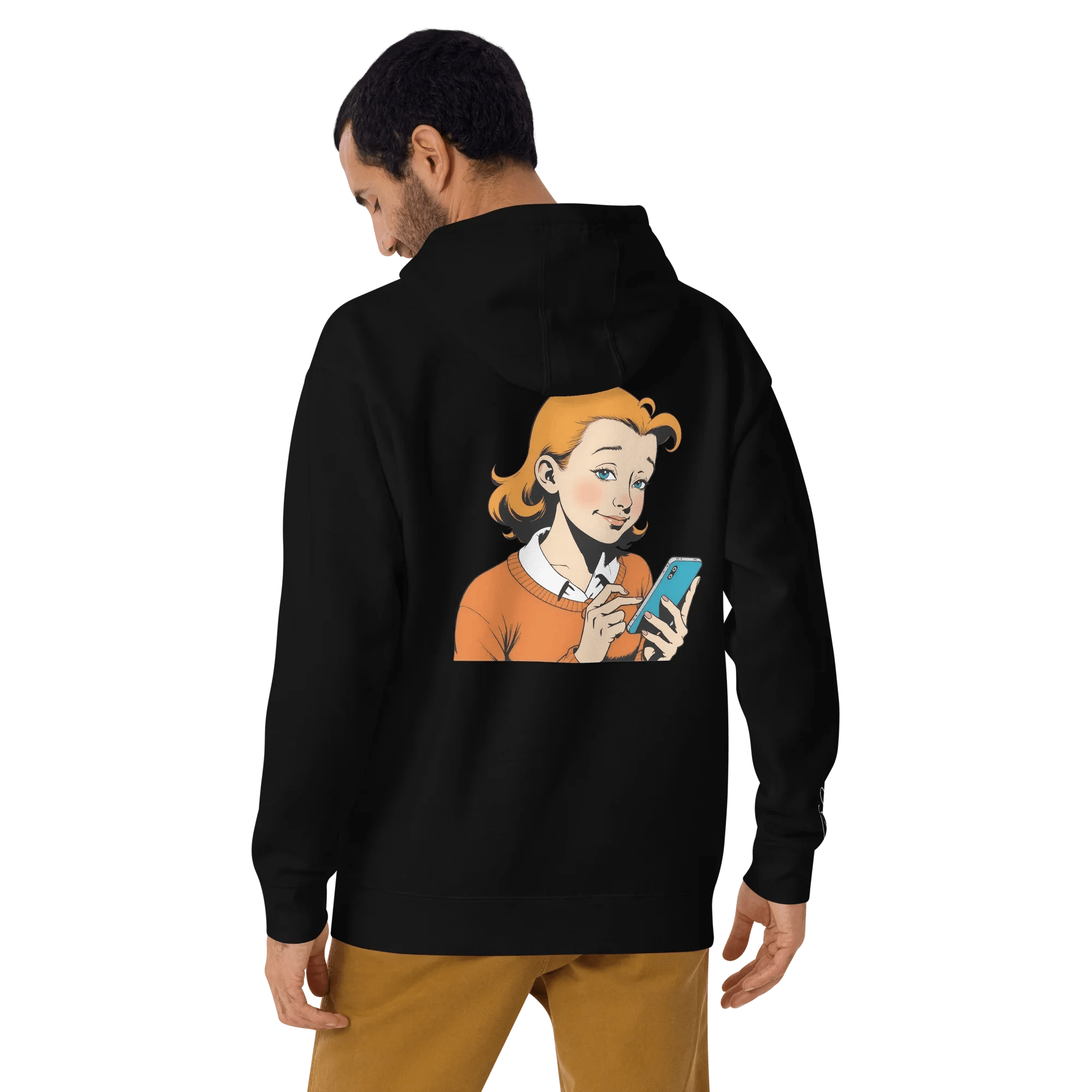 Hoodie "be social" - Hoodie - flyliving