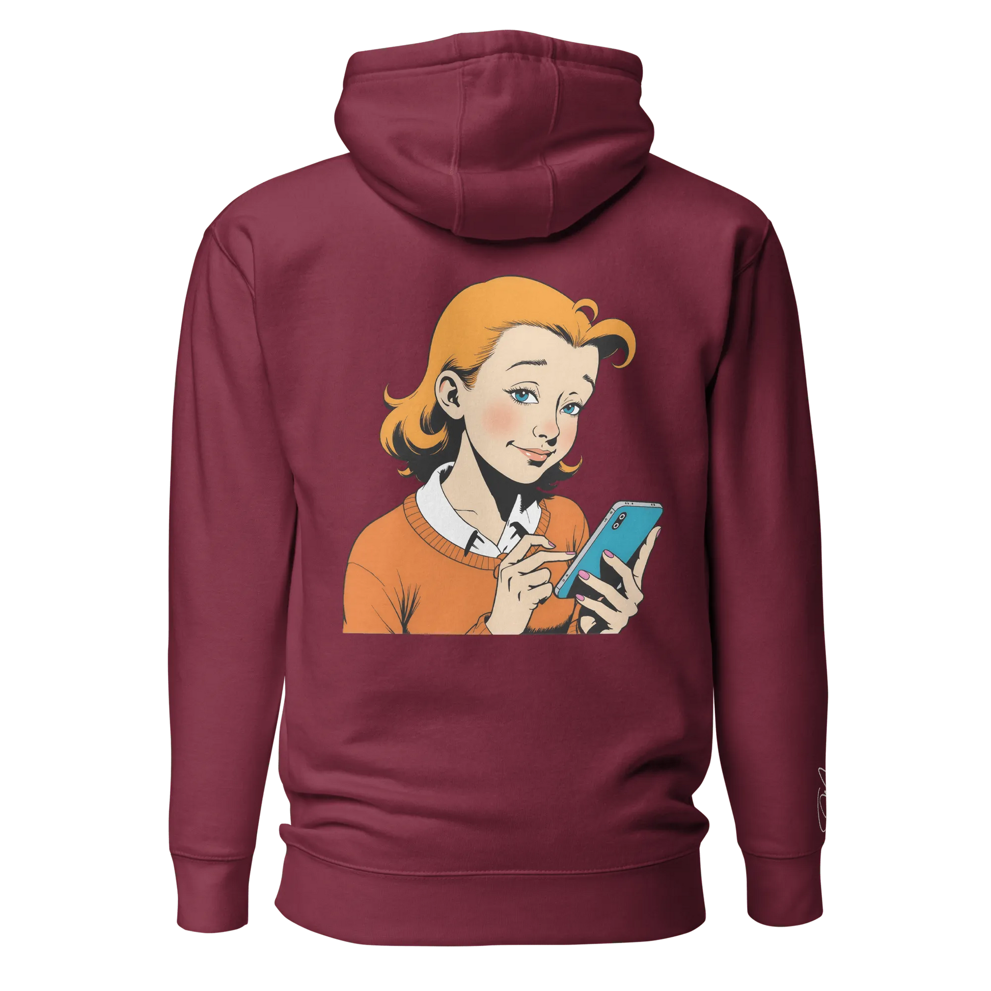 Hoodie "be social" - Hoodie - flyliving