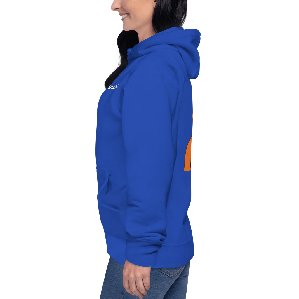 Hoodie "be social" - Hoodie - flyliving