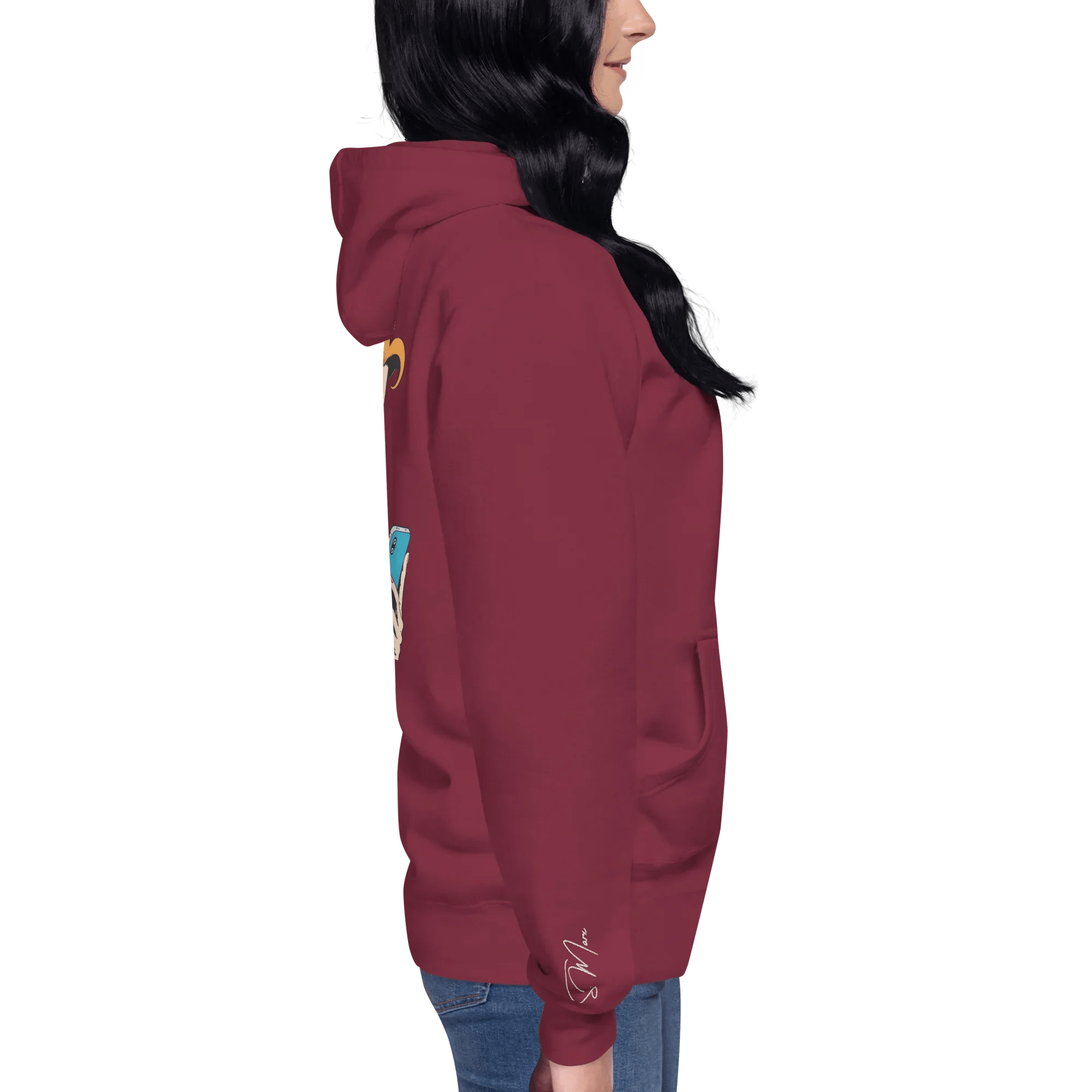 Hoodie "be social" - Hoodie - flyliving