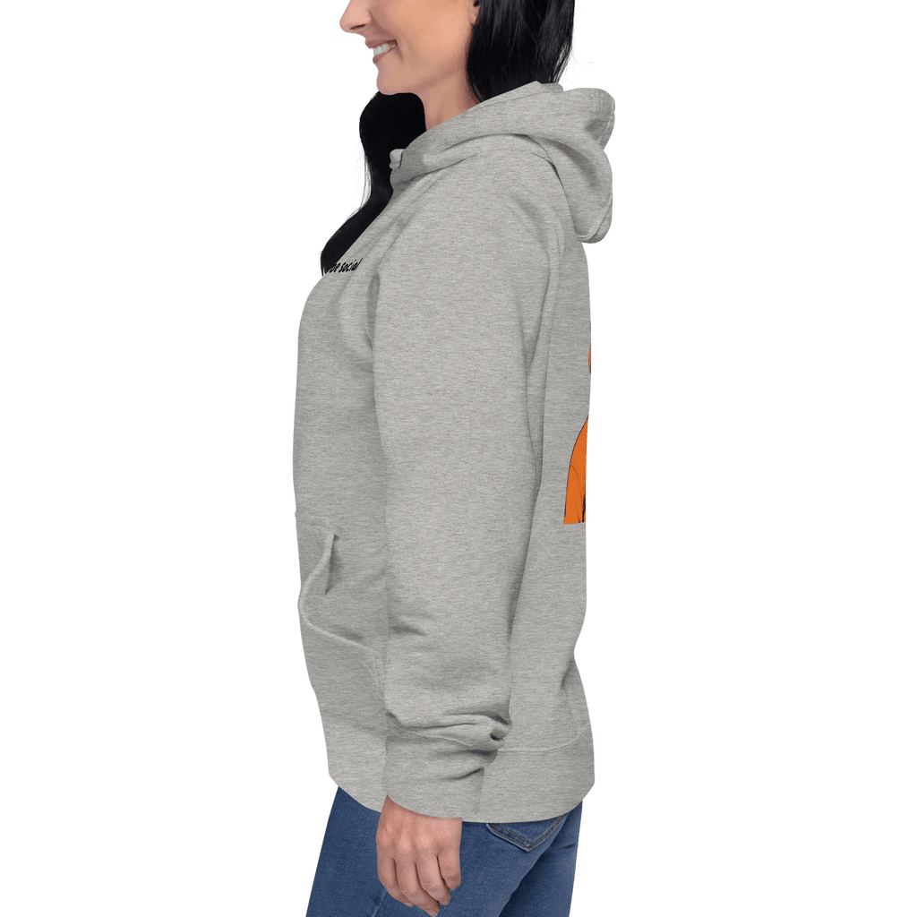 Hoodie "be social" - Hoodie - flyliving