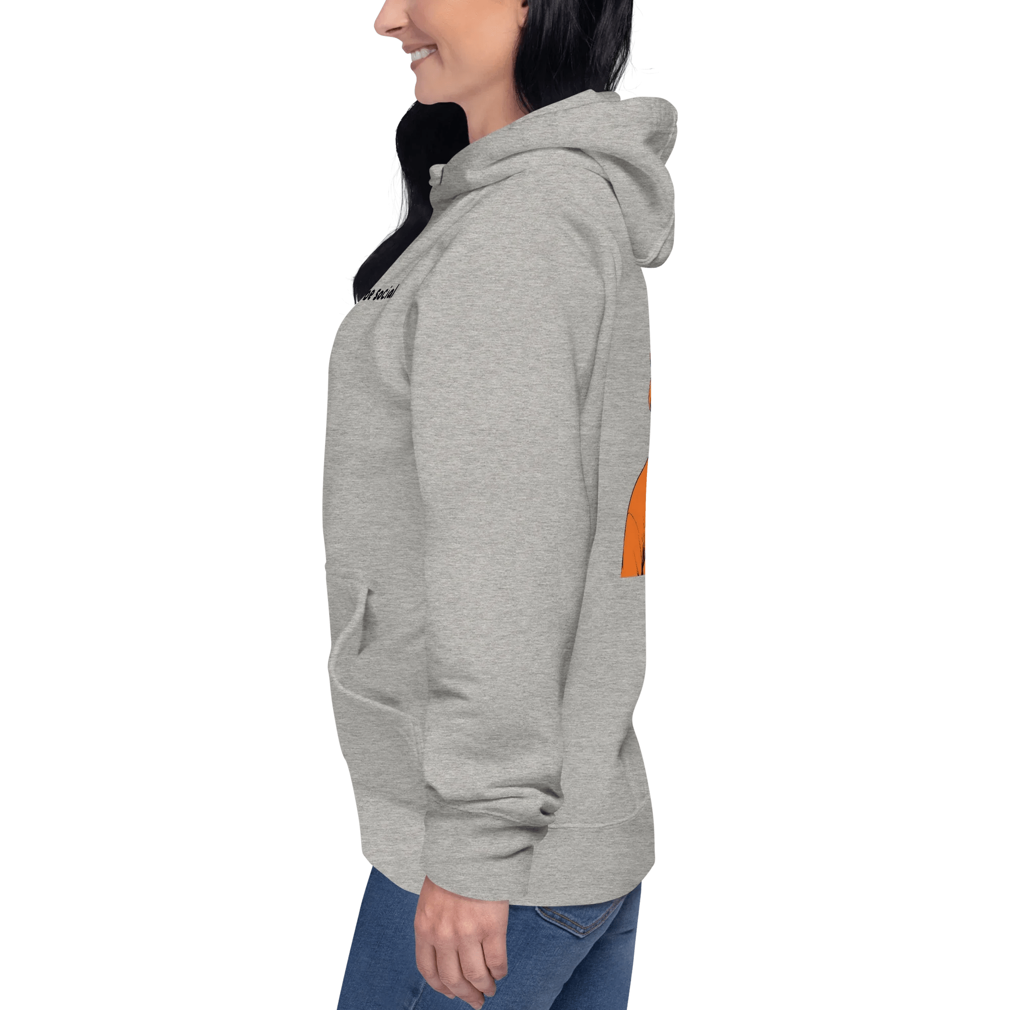 Hoodie "be social" - Hoodie - flyliving