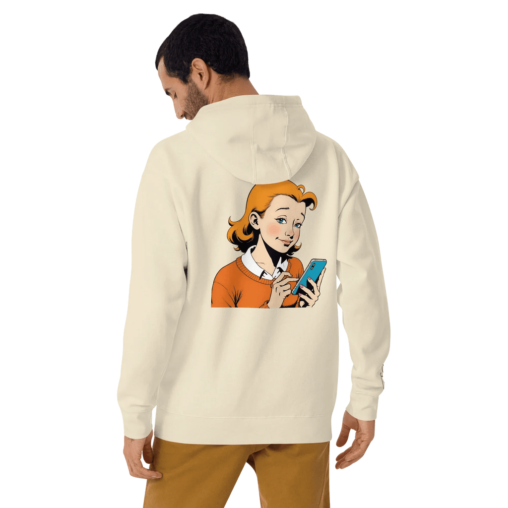 Hoodie "be social" - Hoodie - flyliving