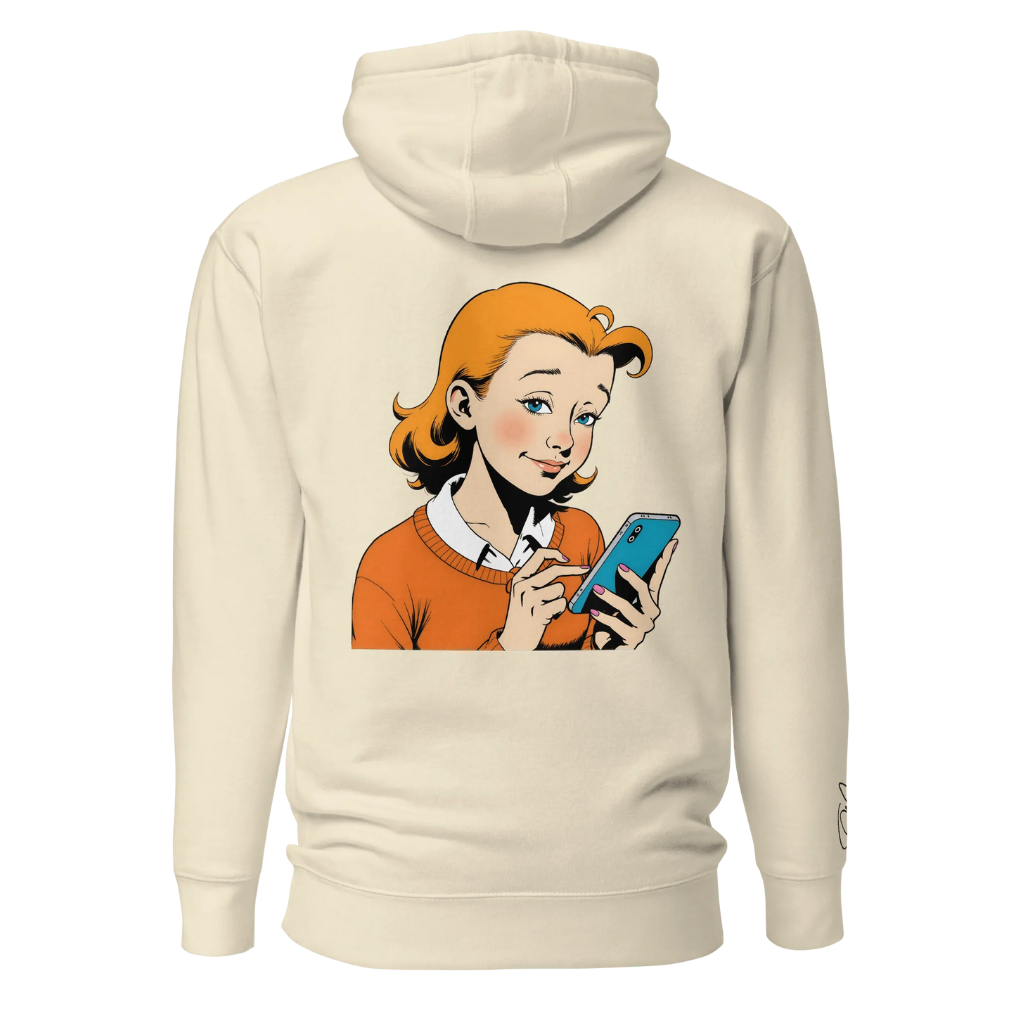Hoodie "be social" - Hoodie - flyliving