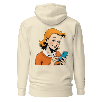 Hoodie "be social" - Hoodie - flyliving