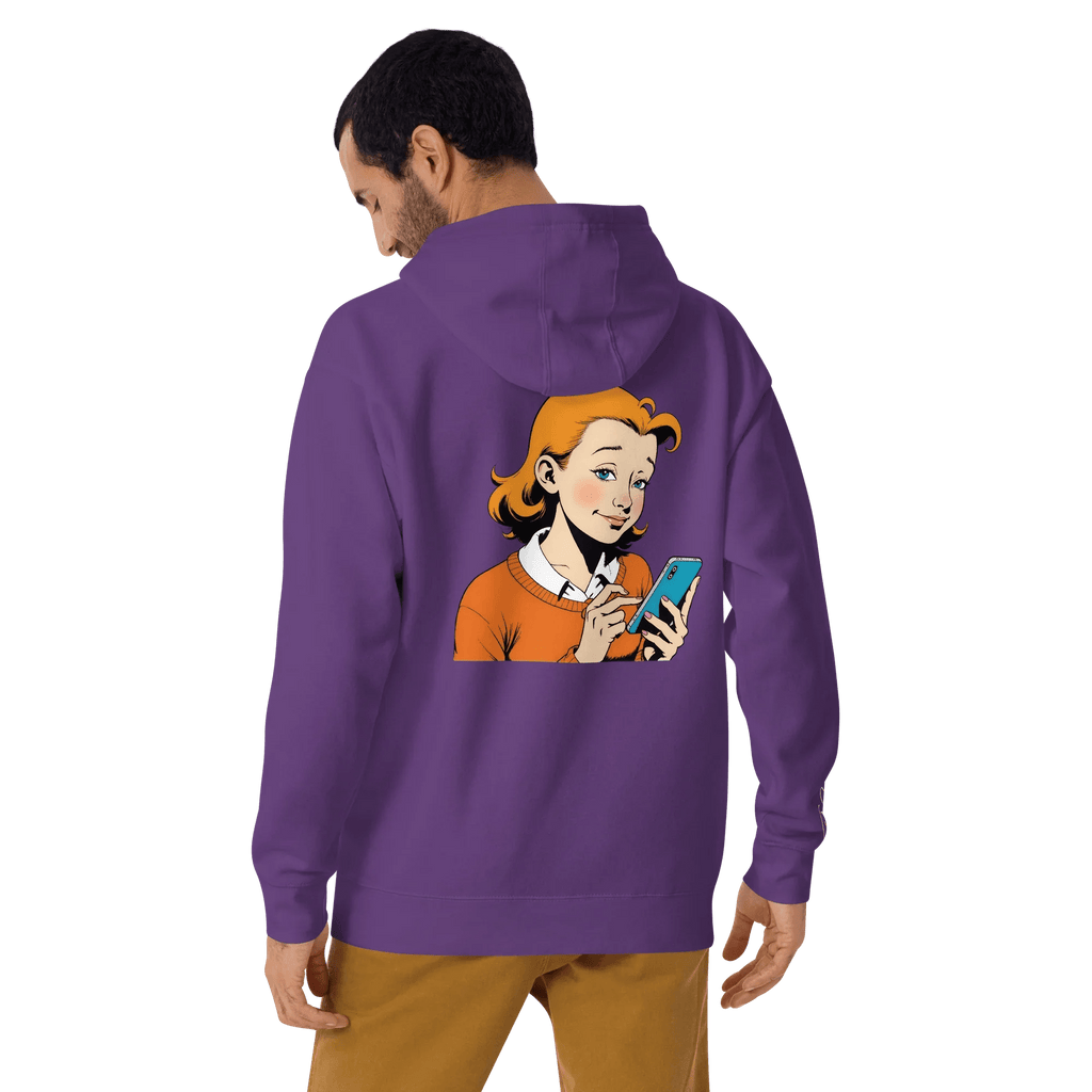 Hoodie "be social" - Hoodie - flyliving