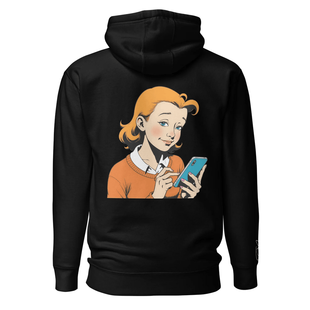 Hoodie "be social" - Hoodie - flyliving