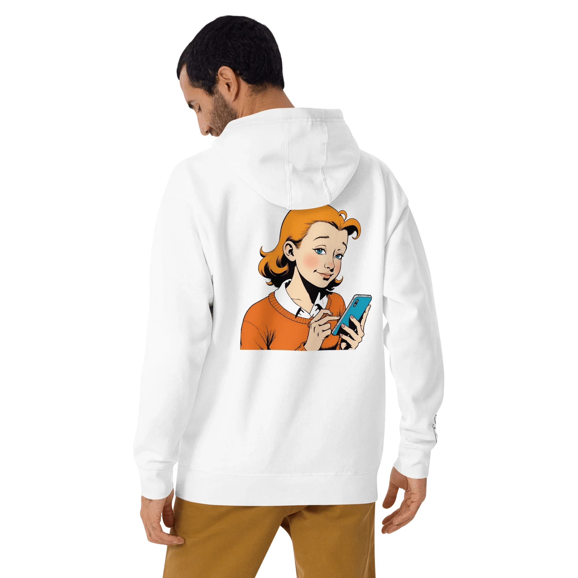 Hoodie "be social" - Hoodie - flyliving