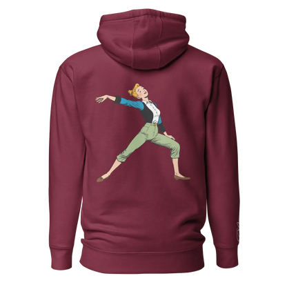 Hoodie "better bendy than trendy" - Hoodie - flyliving