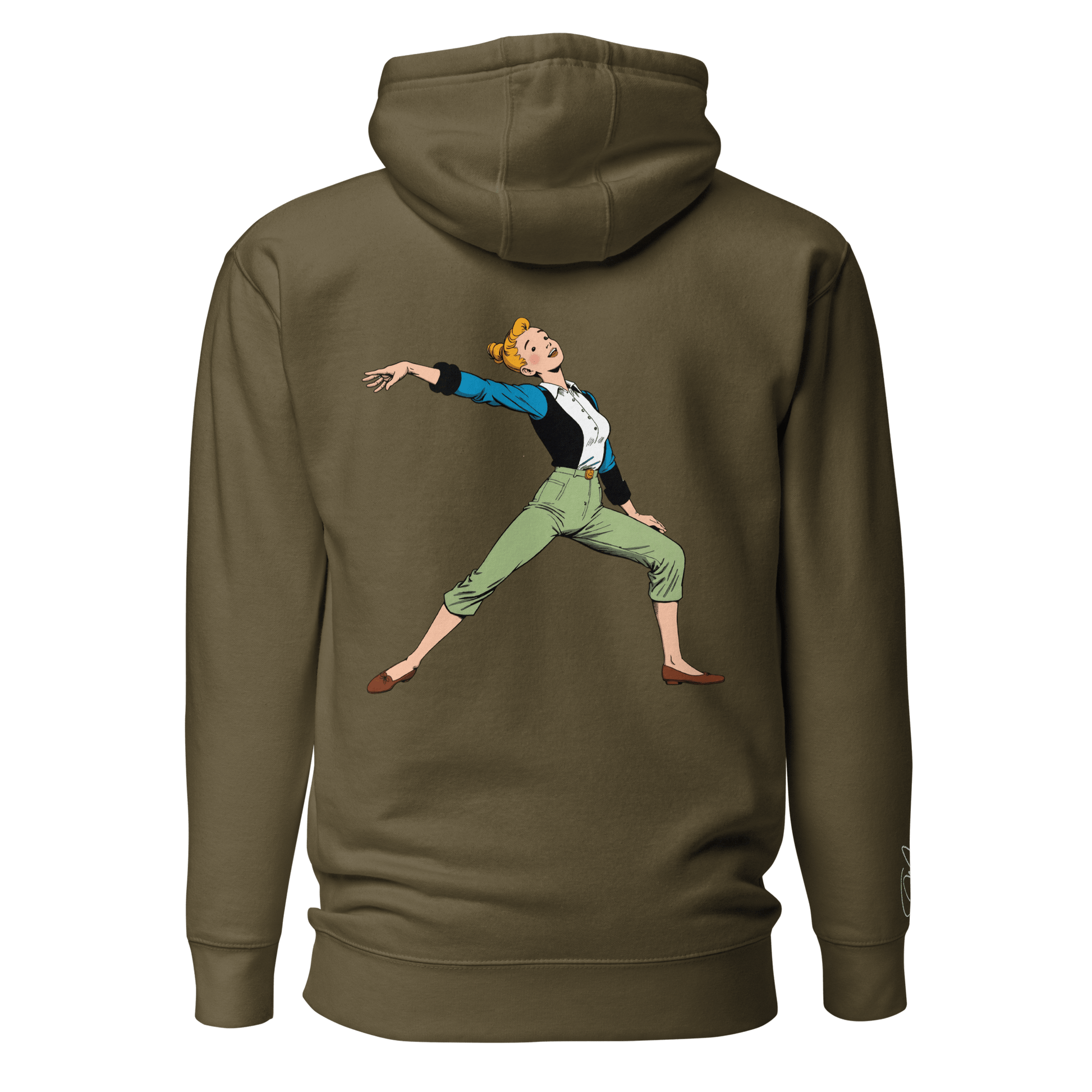 Hoodie "better bendy than trendy" - Hoodie - flyliving