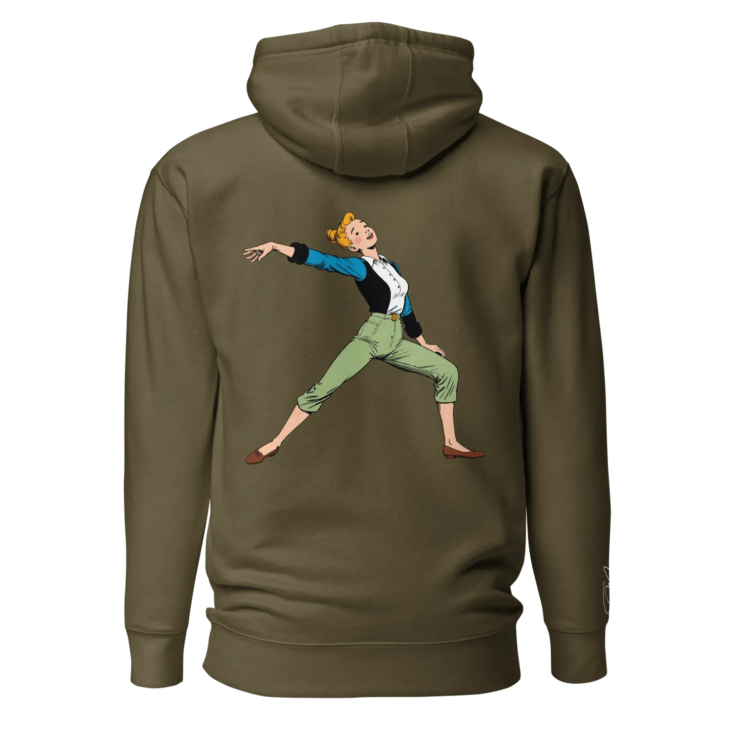 Hoodie "better bendy than trendy" - Hoodie - flyliving