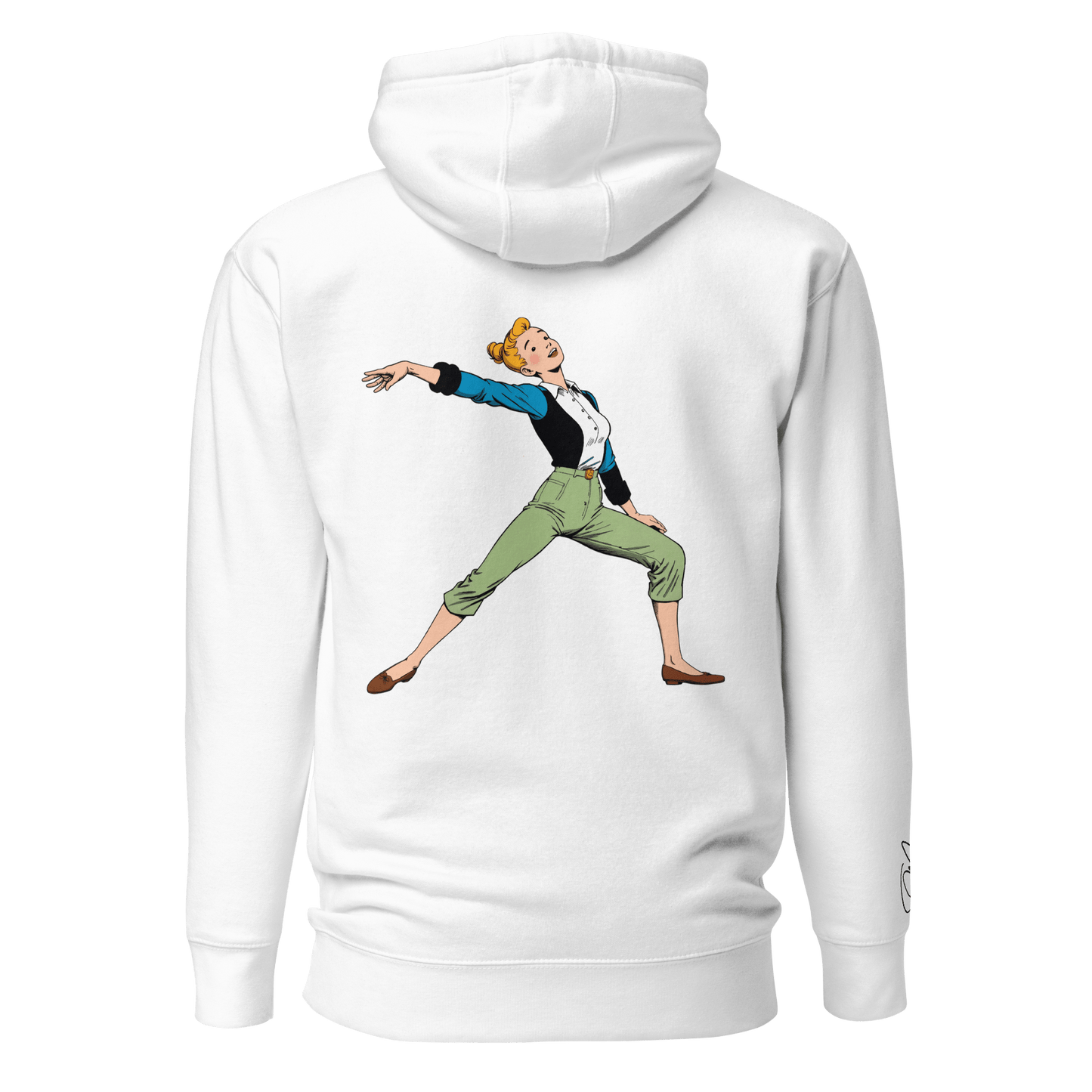 Hoodie "better bendy than trendy" - Hoodie - flyliving