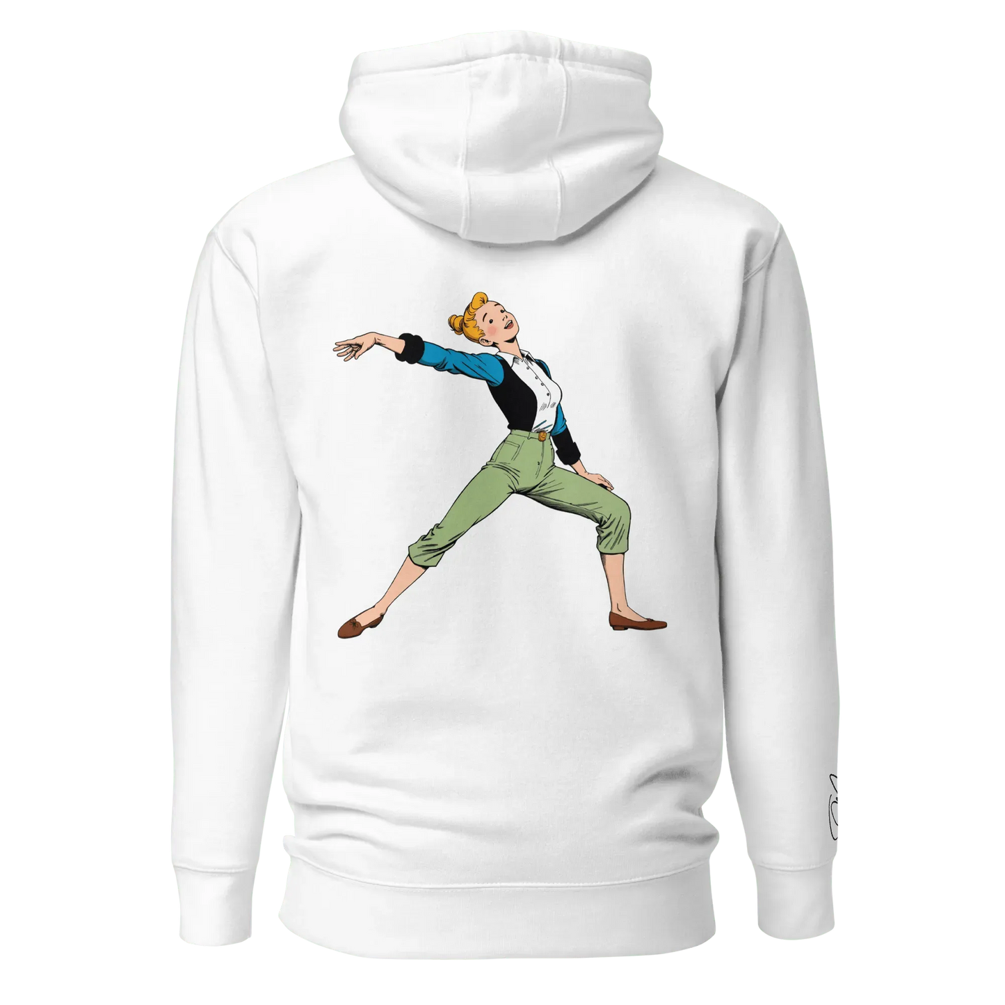 Hoodie "better bendy than trendy" - Hoodie - flyliving