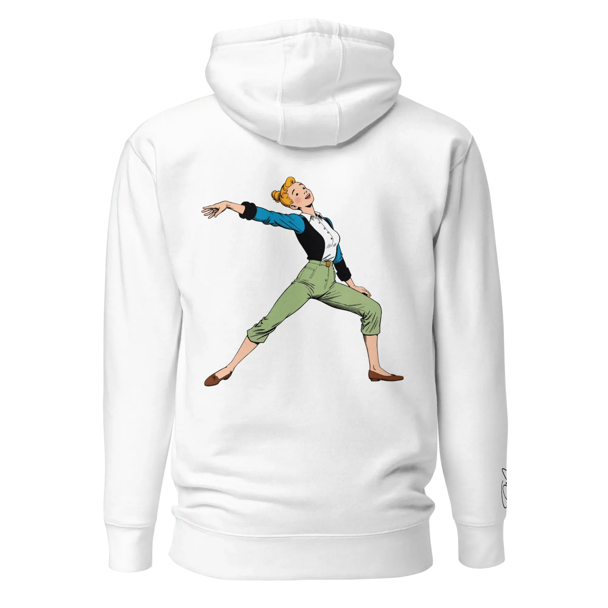Hoodie "better bendy than trendy" - Hoodie - flyliving