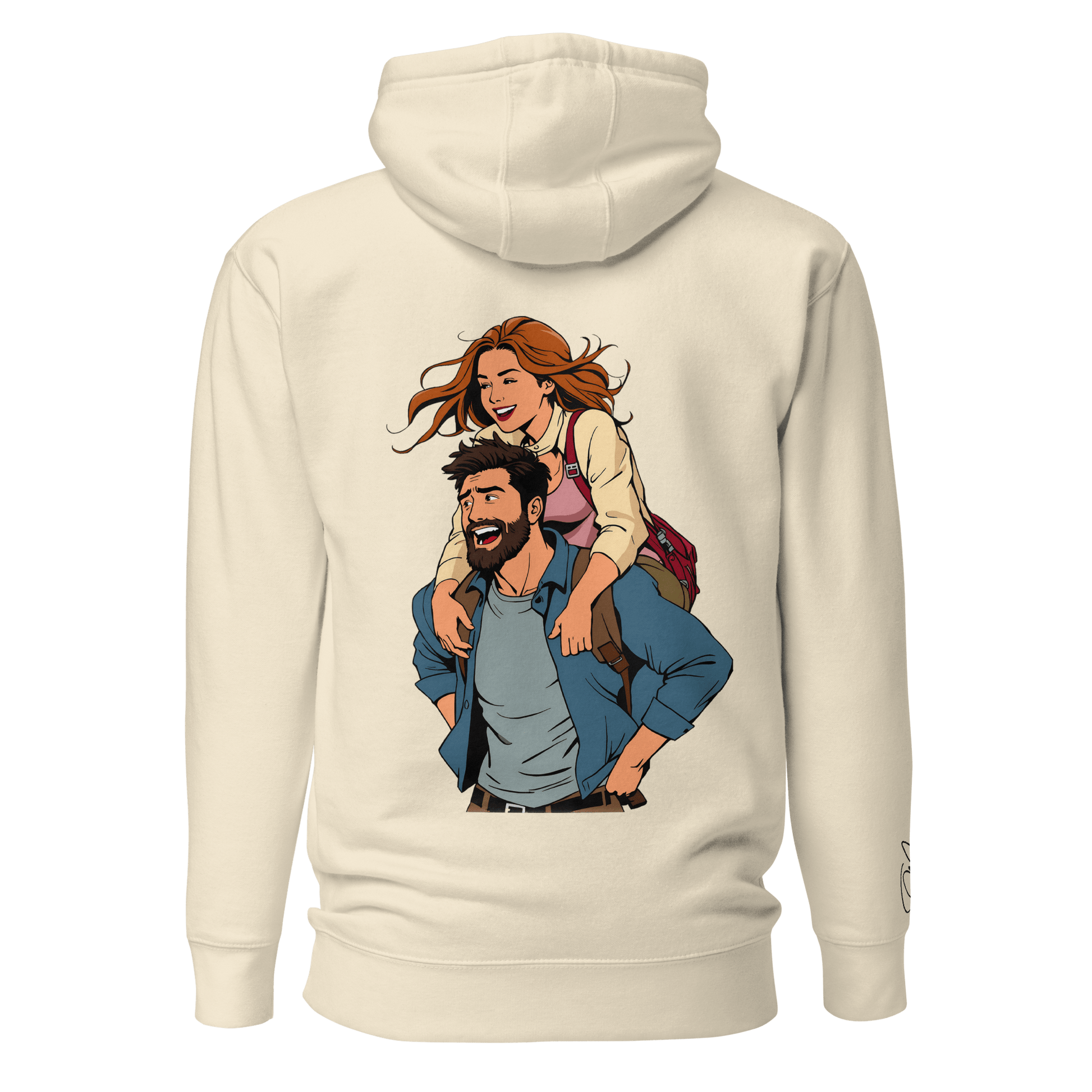 Hoodie "huckepack" - Hoodie - flyliving