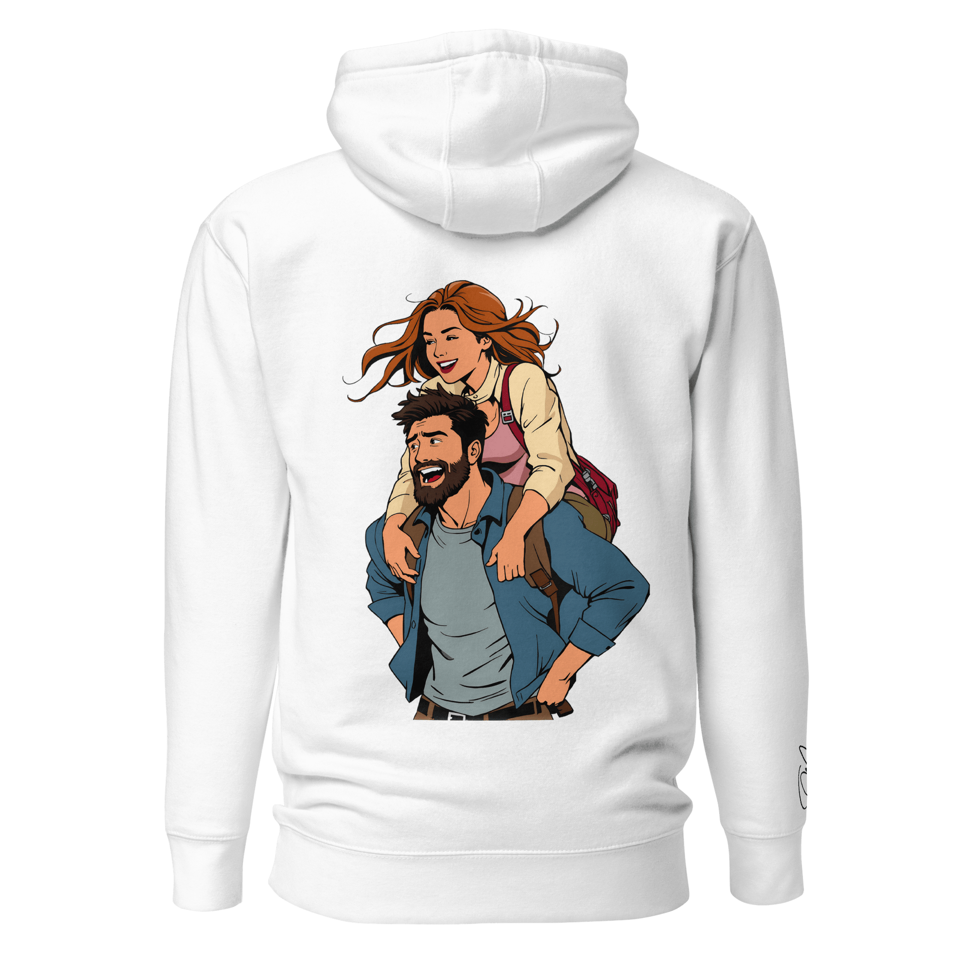 Hoodie "huckepack" - Hoodie - flyliving