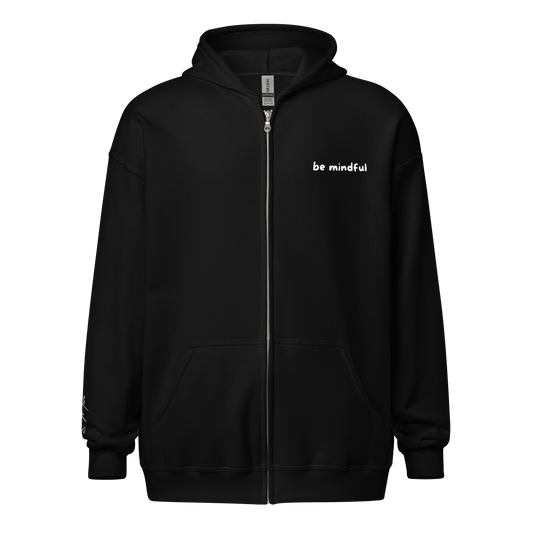 Hoodie - Jacke "be mindful" - Hoodie - flyliving