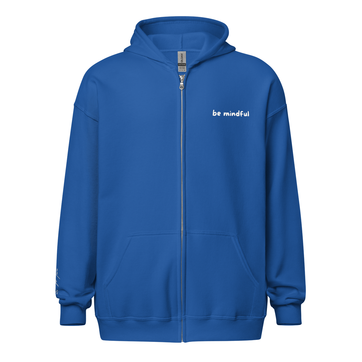Hoodie - Jacke "be mindful" - Hoodie - flyliving
