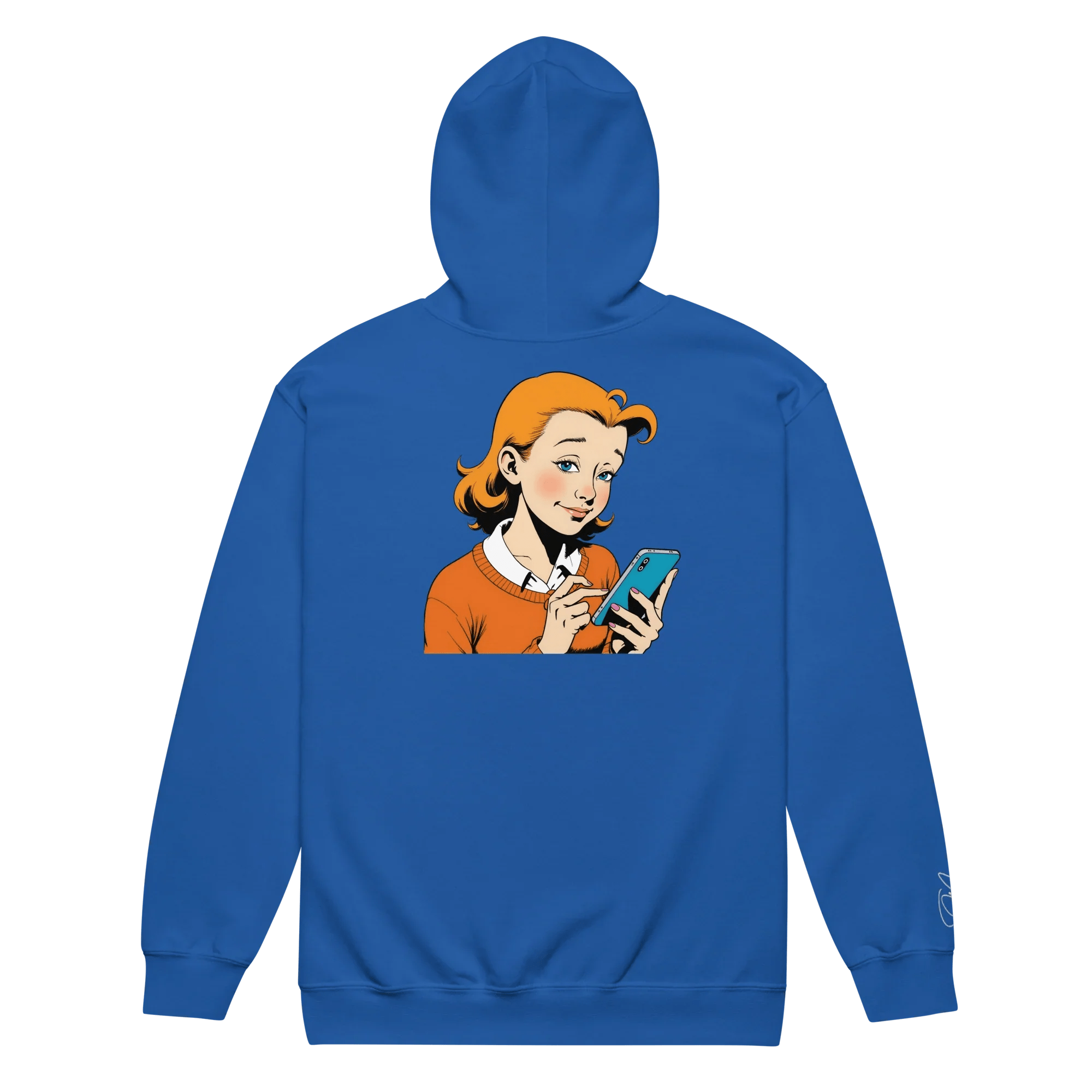 Hoodie - Jacke "be social" - Hoodie - flyliving