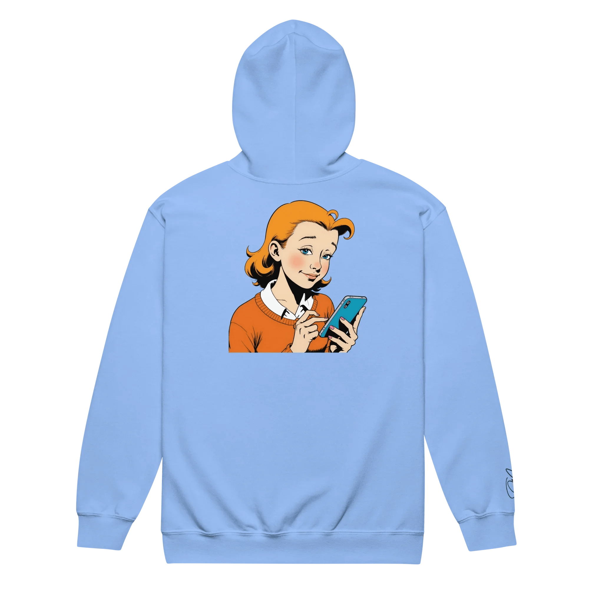 Hoodie - Jacke "be social" - Hoodie - flyliving
