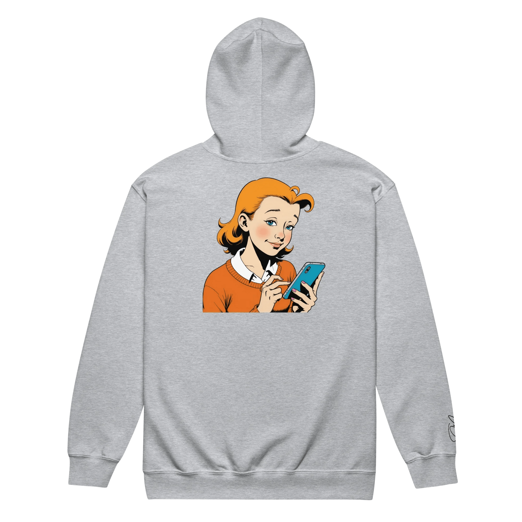Hoodie - Jacke "be social" - Hoodie - flyliving
