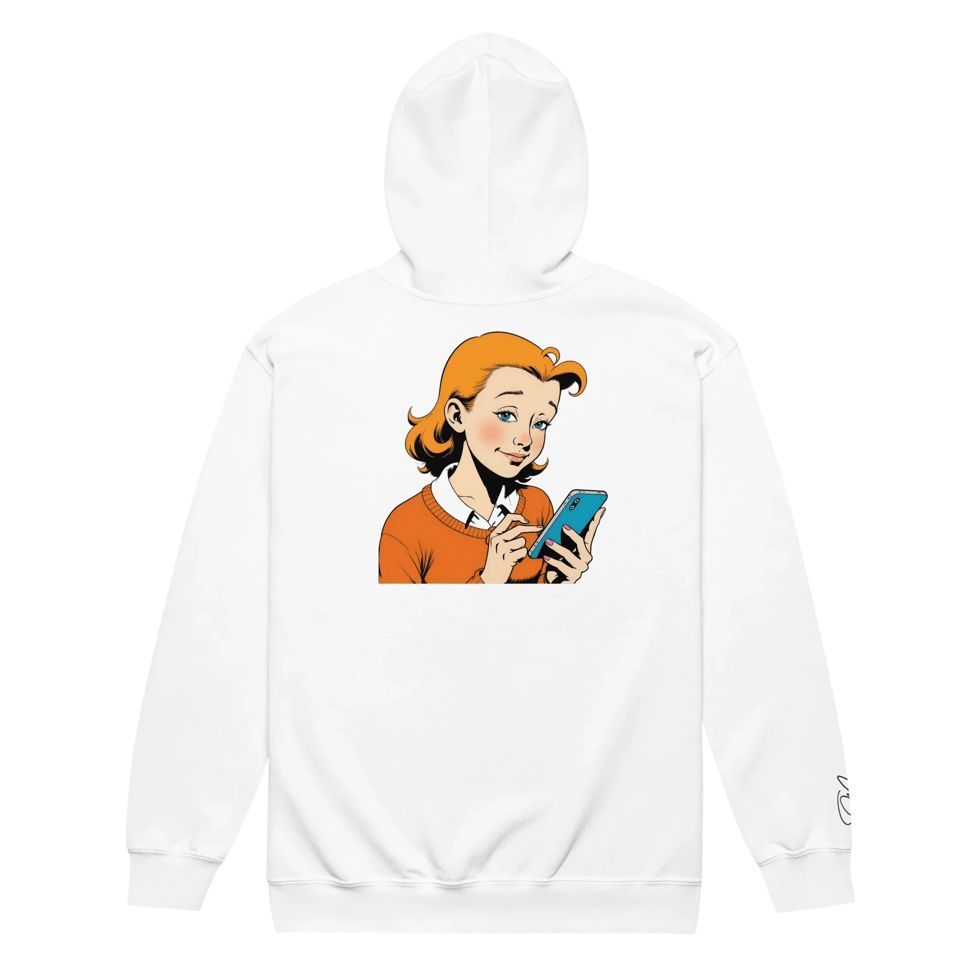 Hoodie - Jacke "be social" - Hoodie - flyliving