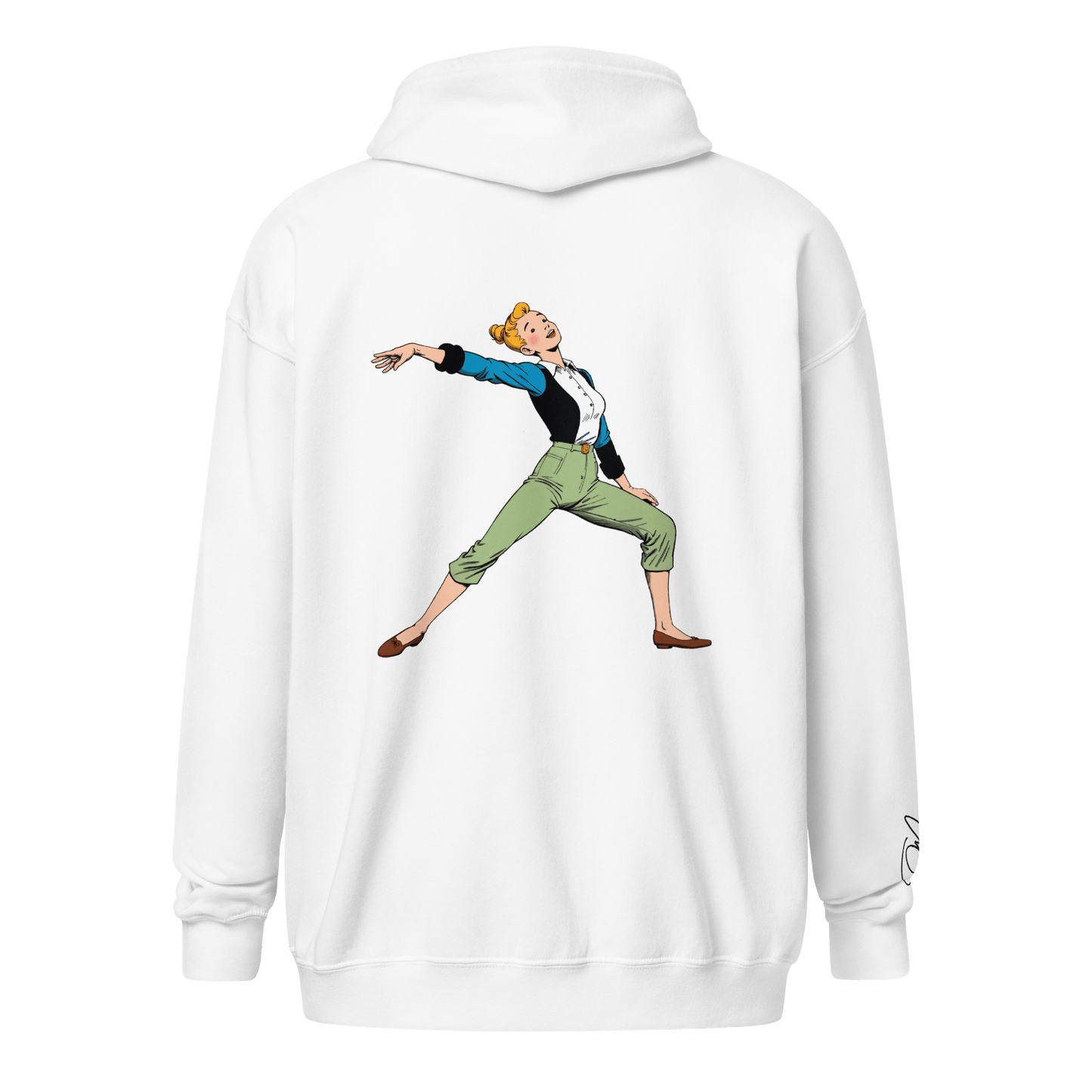 Hoodie - Jacke "better bendy than trendy" - Hoodie - flyliving