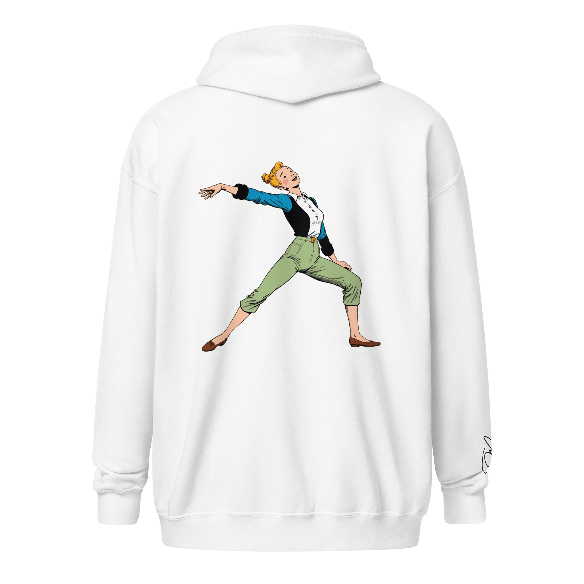 Hoodie - Jacke "better bendy than trendy" - Hoodie - flyliving